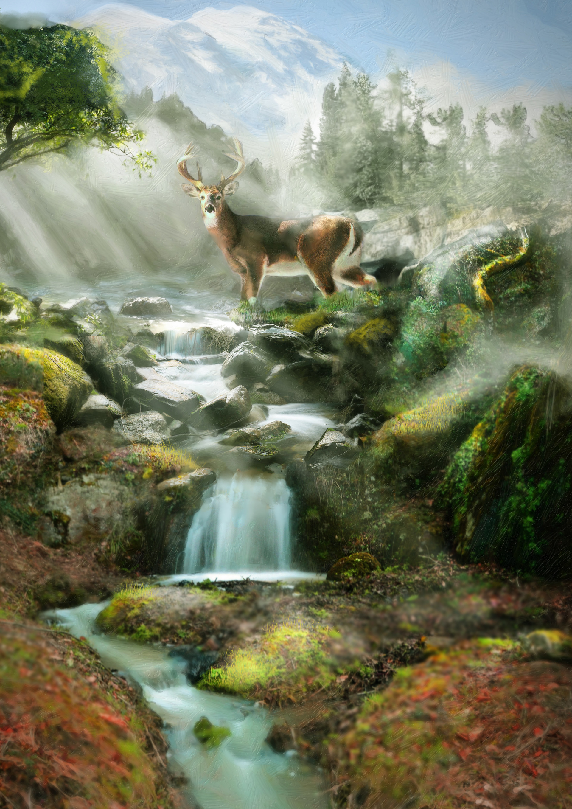 Deer scene shop
