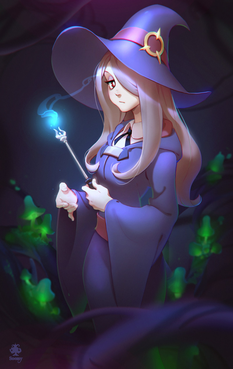 Yuka Soemy Sucy Little witch academia is mostly episodic as most episodes are very different from one another. yuka soemy sucy