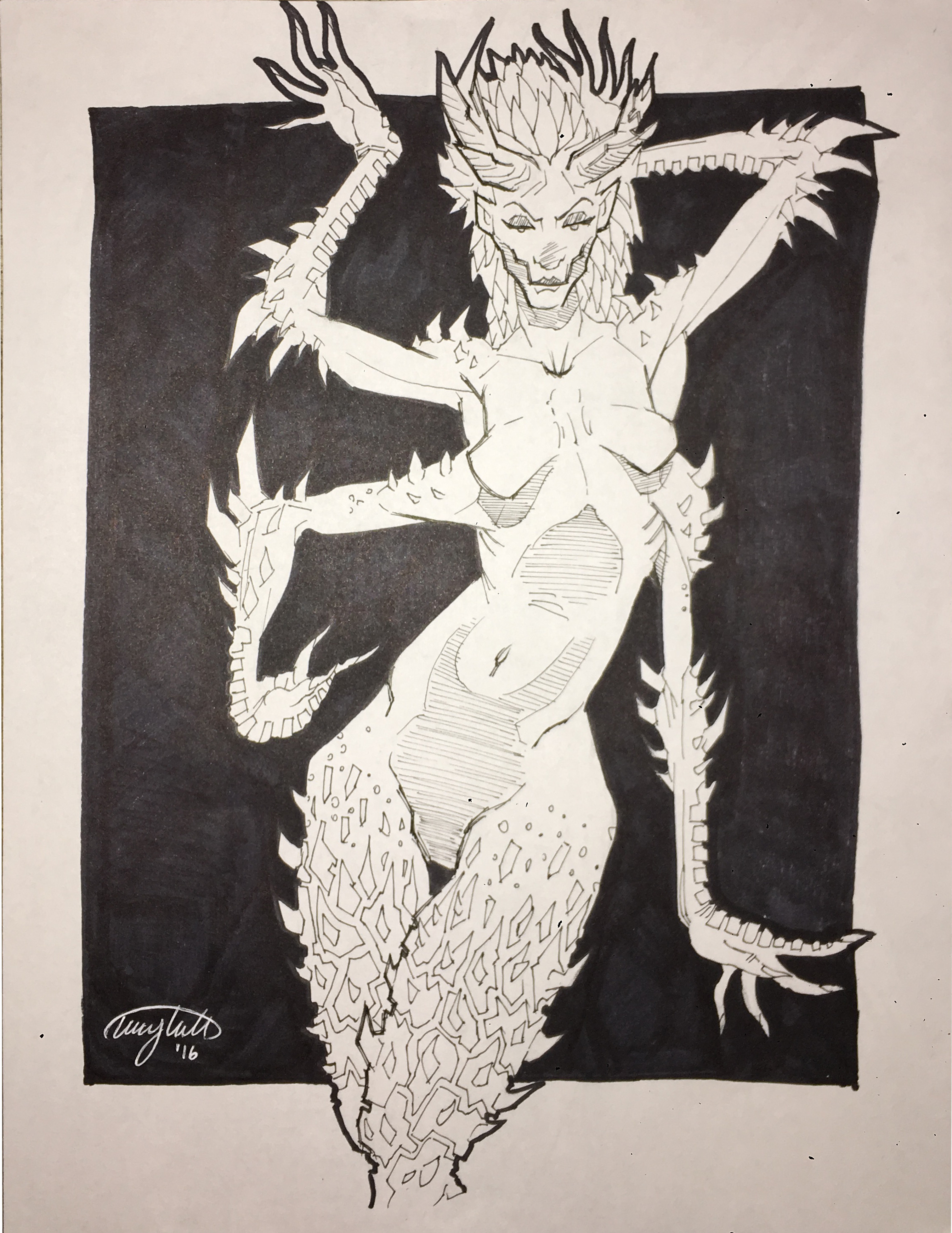 Snake Lady - Enizine CSUN - Issue 6, 2016