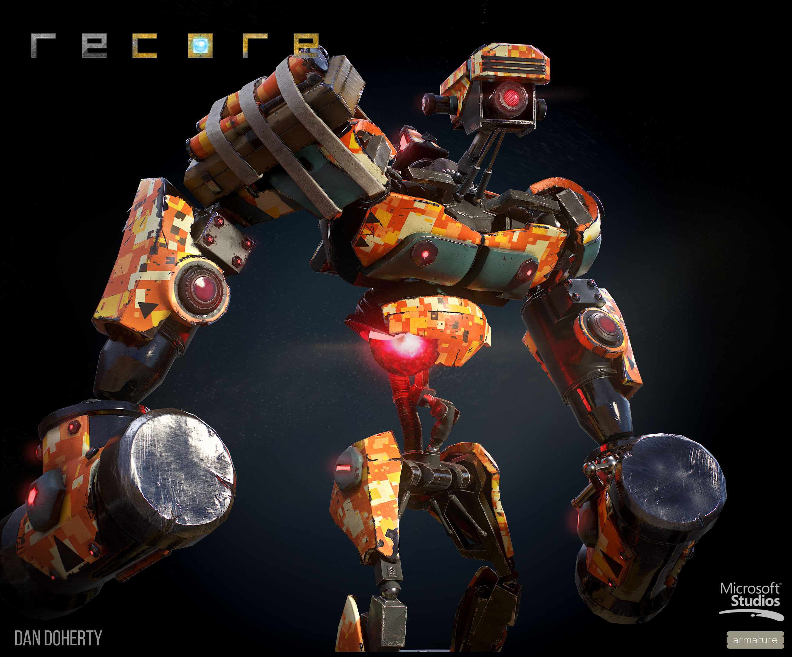 Duncan - AP-3 - Hammerfist - Orange 02