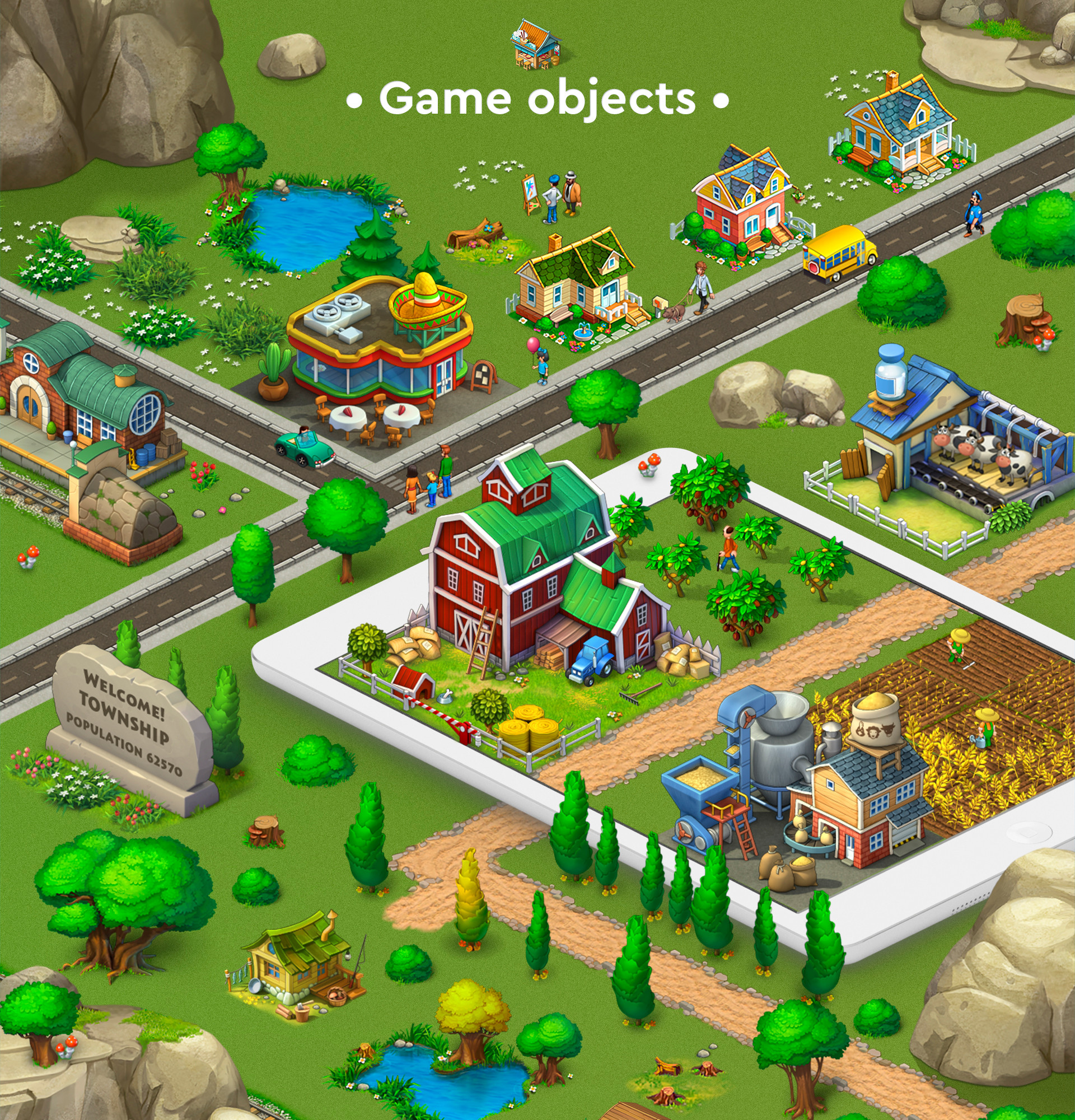 Playrix Games Township Project Overview