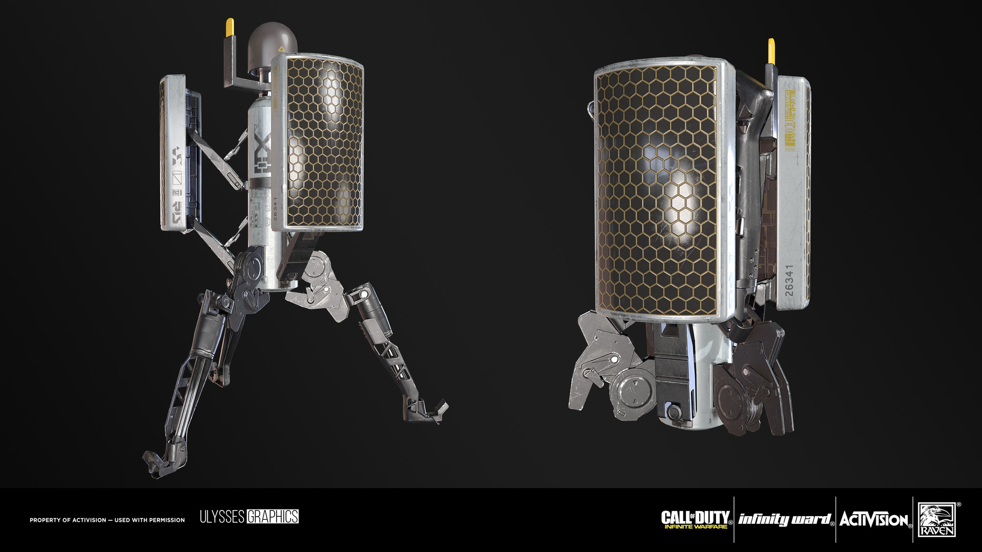 Artstation Call Of Duty Infinite Warfare Trophy System Andrii Cherepin
