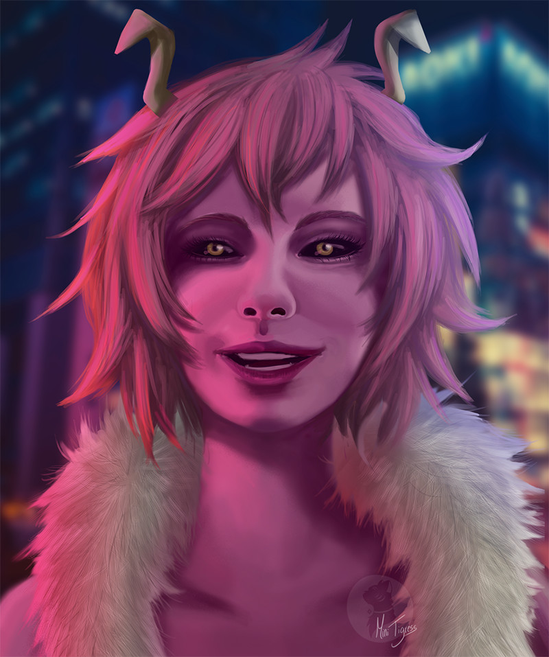 Mini Tigress Mina Ashido