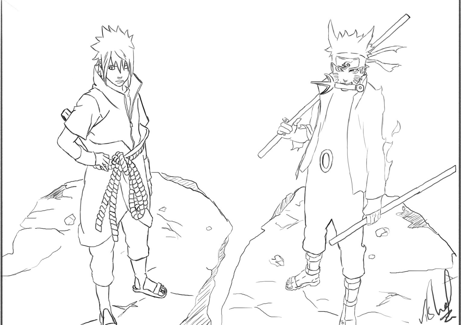 Artstation Naruto Vishal Dahiya