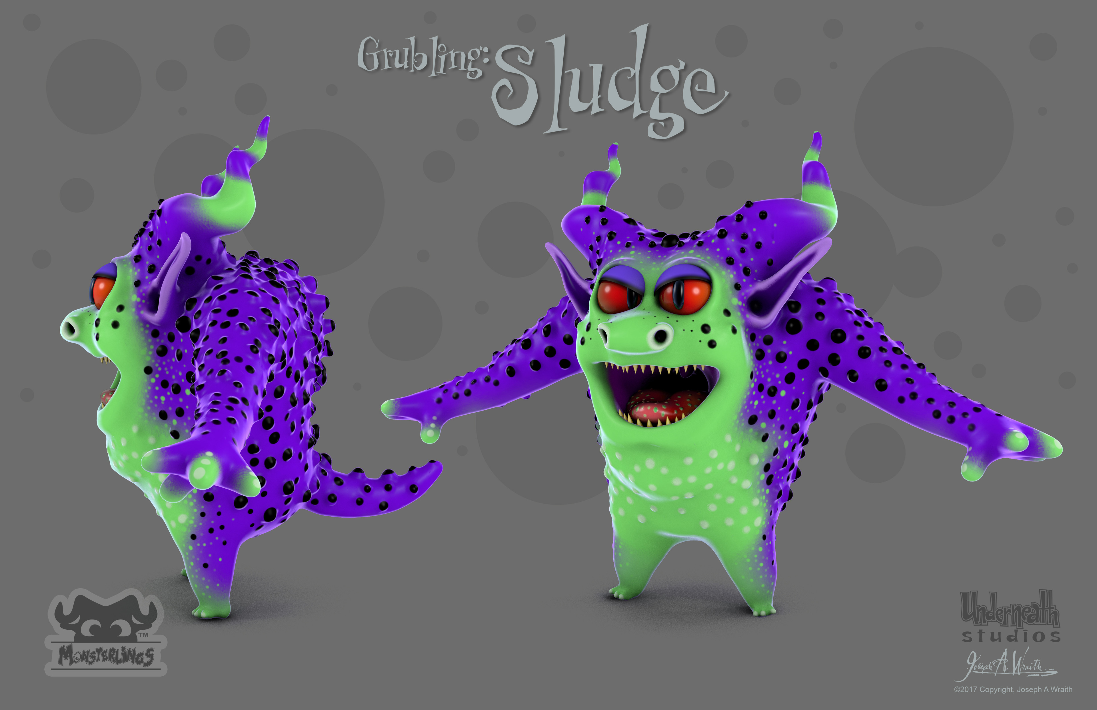  Here is another new Grubling named Sludge, he is one of Raze's henchmen and the muscle behind his dastardly ideas. 