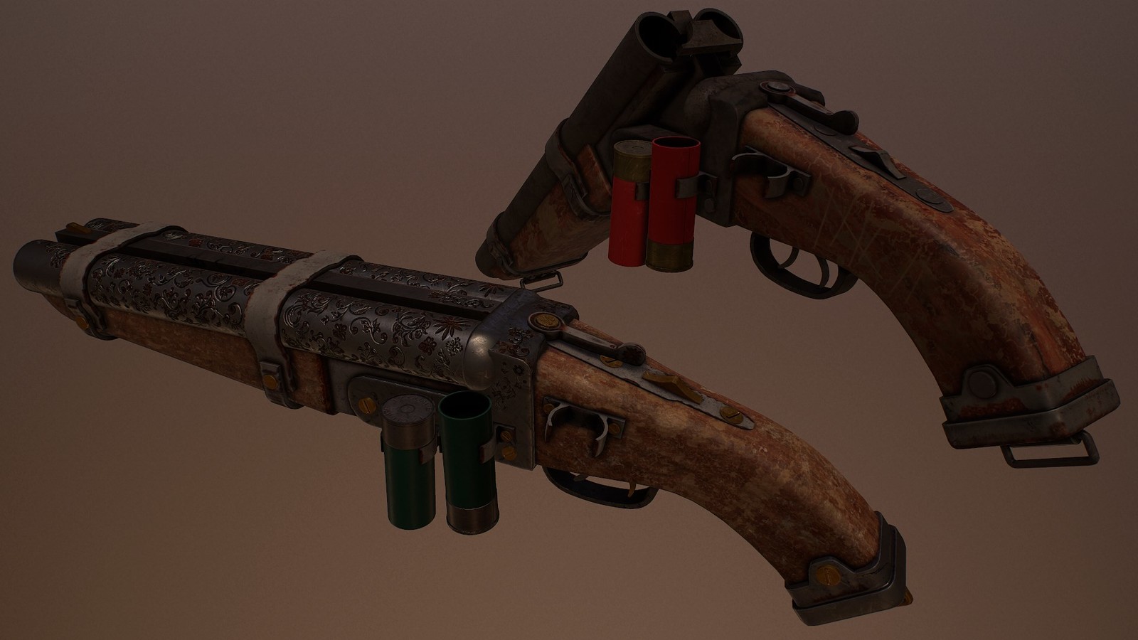 Double barreled shotgun rust фото 78