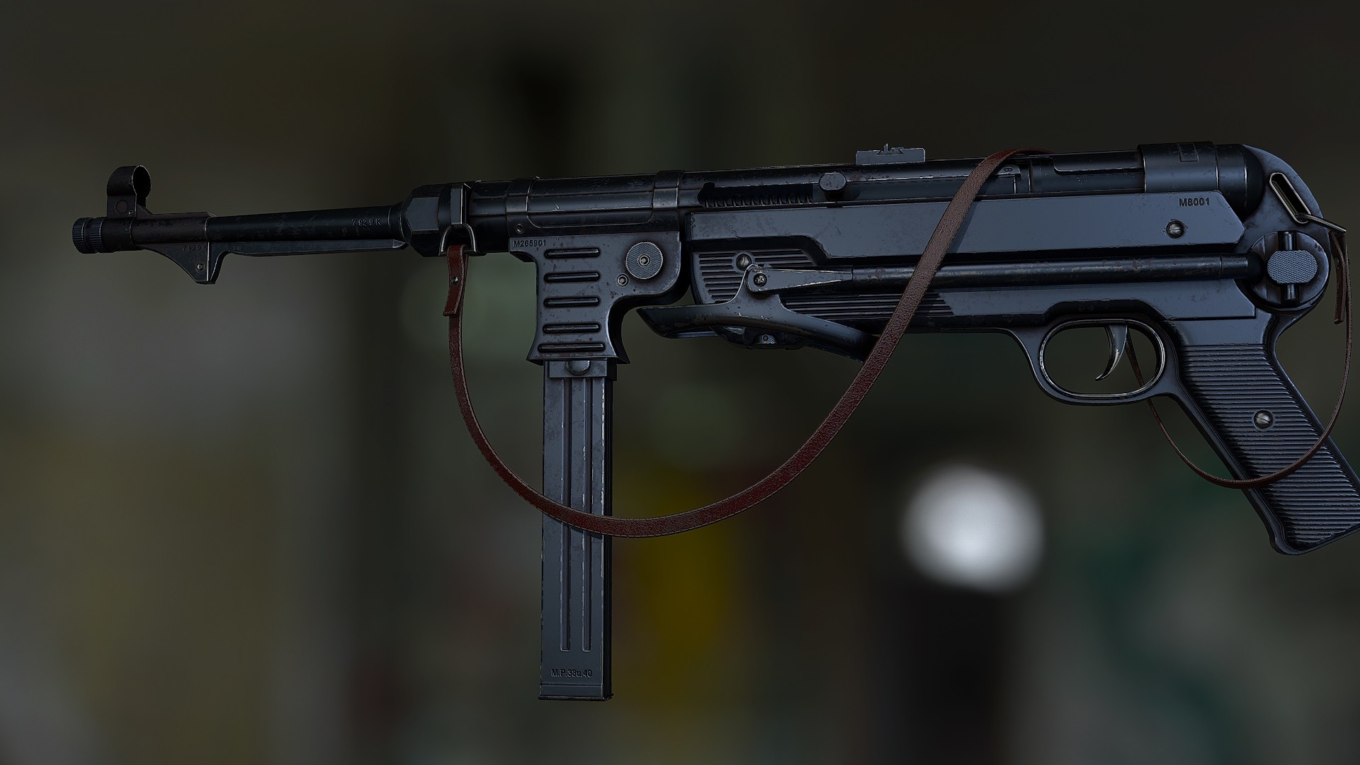 Artstation Maschinenpistole 40 Mp 40 Ashish Parashar