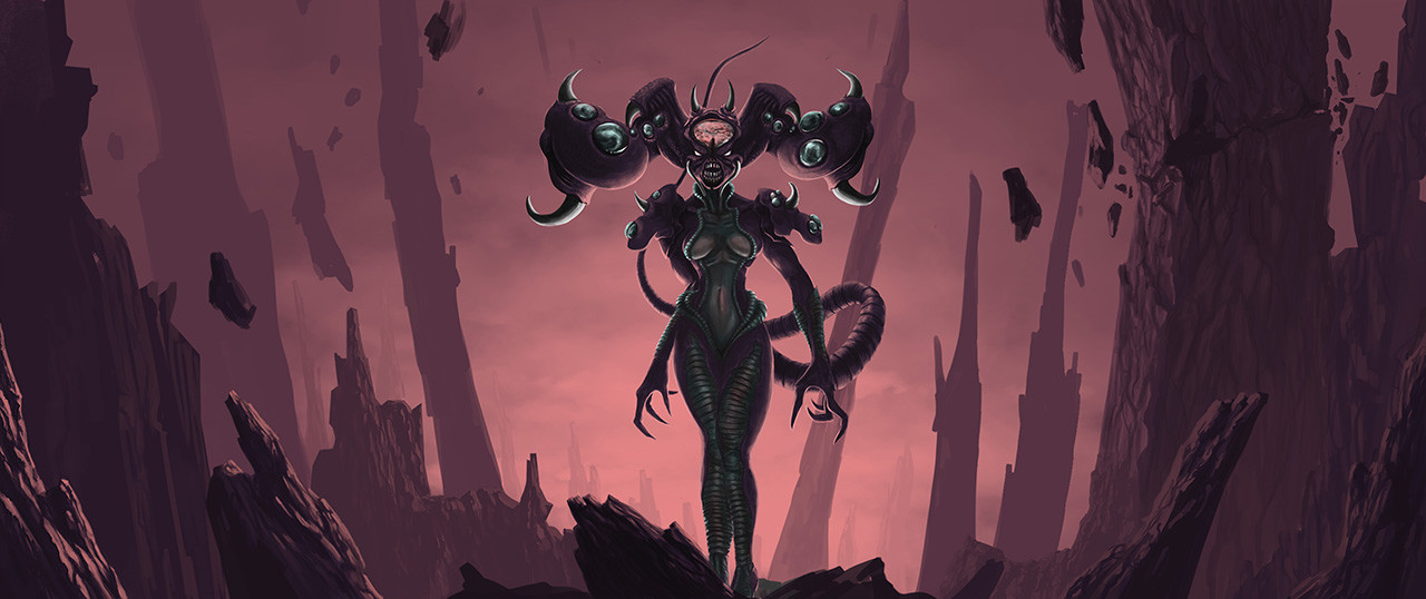 Artstation Xenomorph Queen Cathal O Hanlon