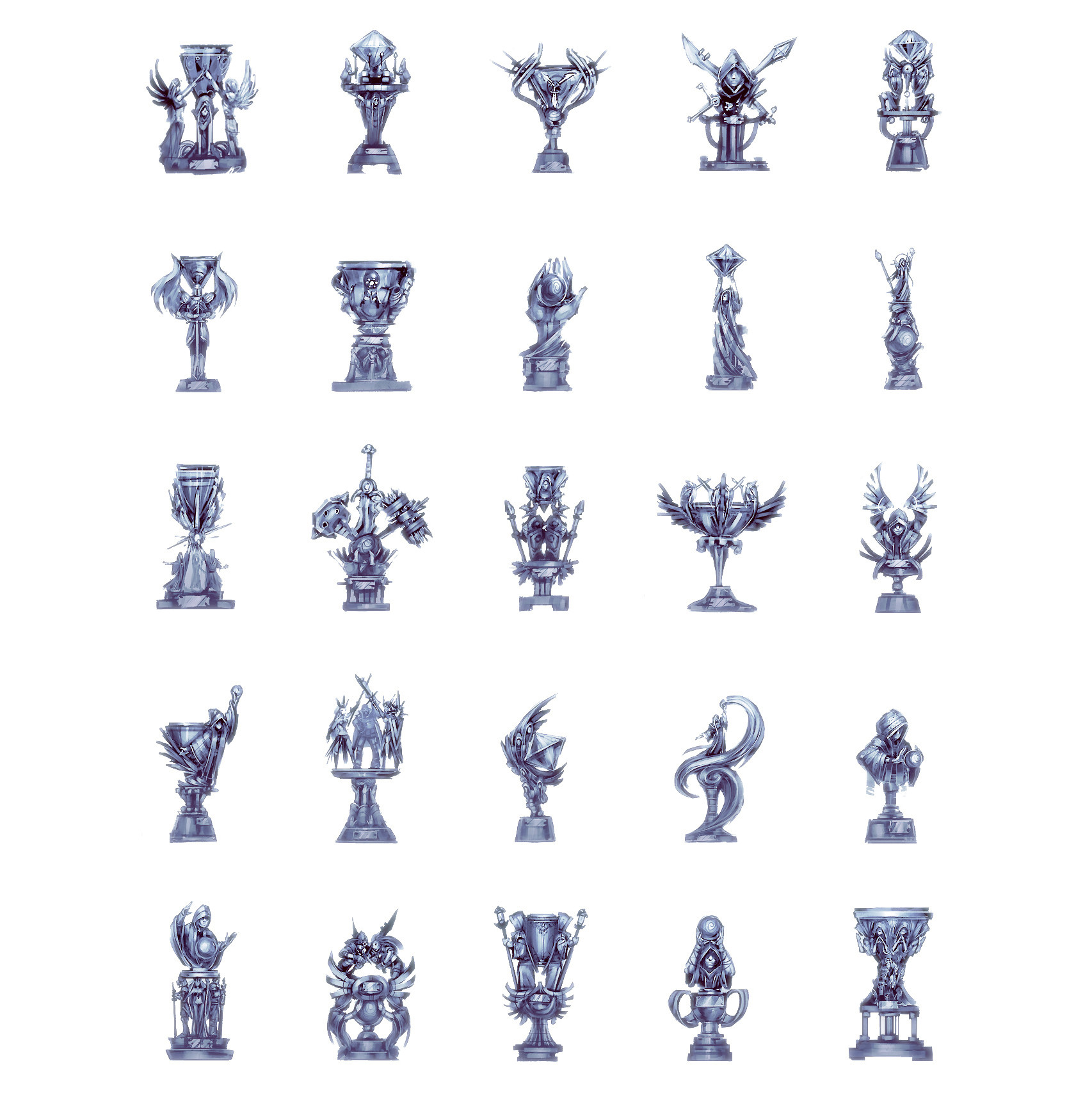LJL 2022 Trophy summoner icons in League of Legends