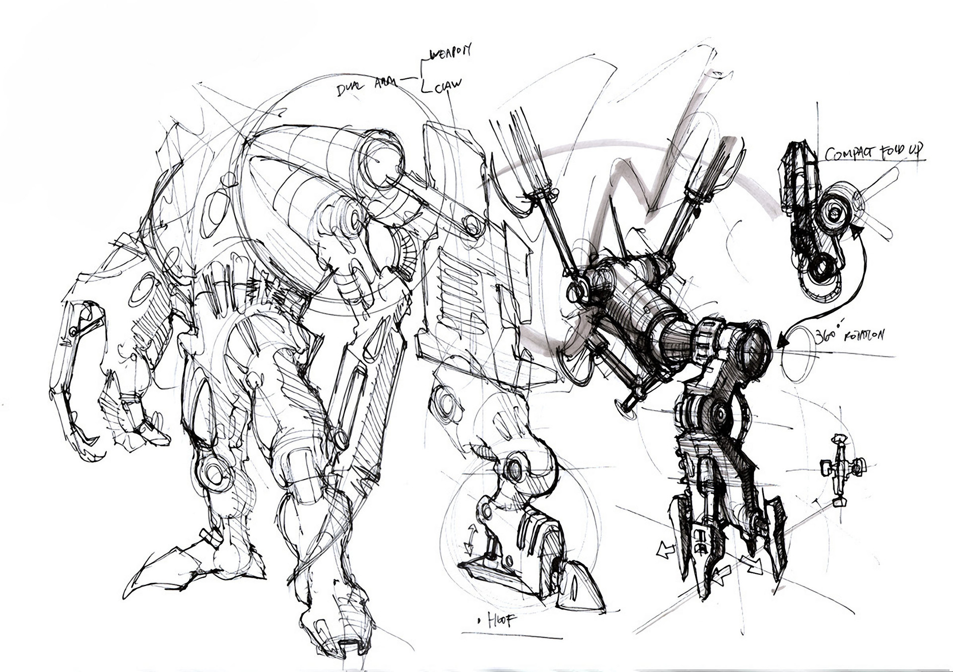 TJ Frame - As assortment of old sketches going back to 2000