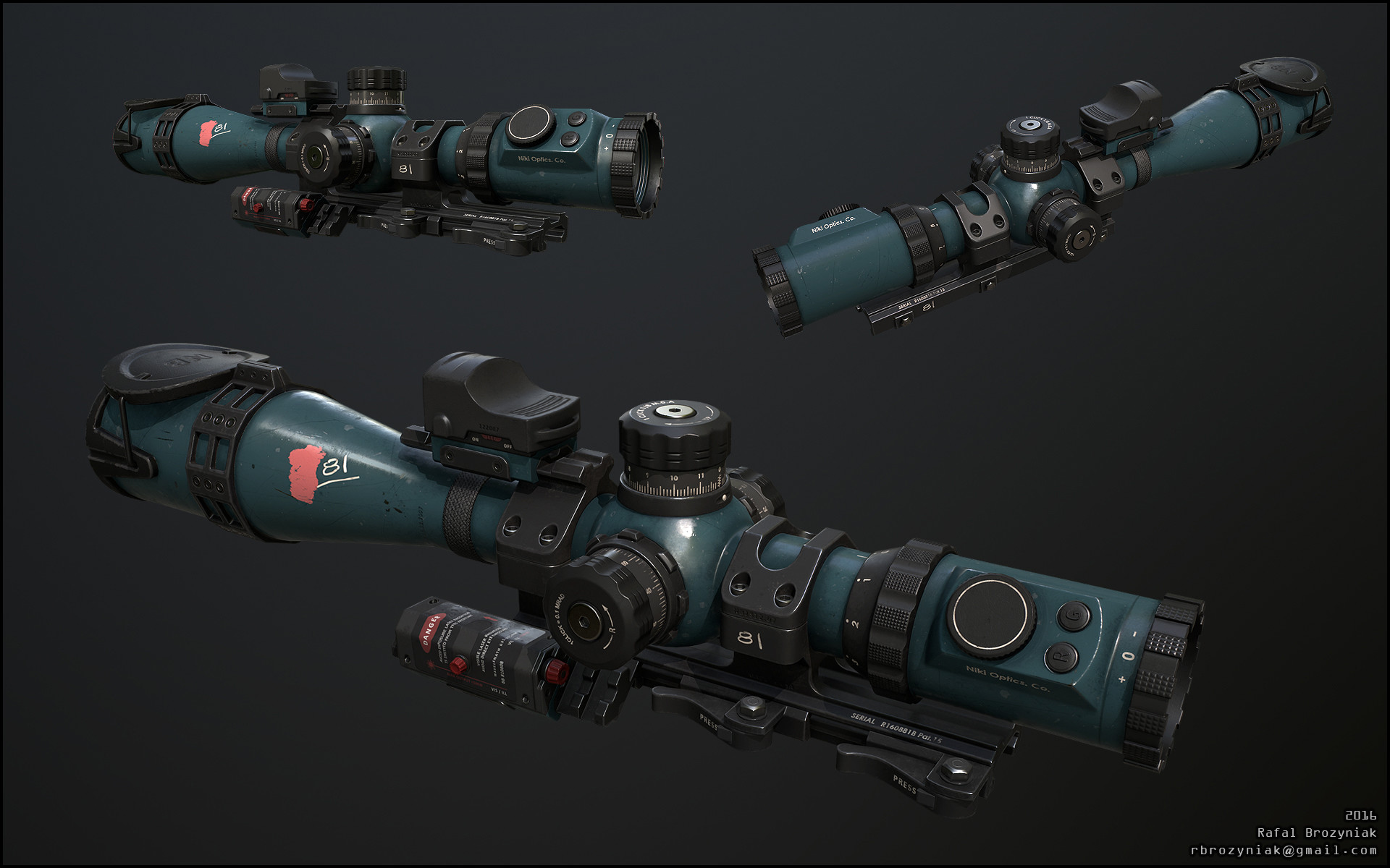 Rafal Brozyniak Sniper Ghost Warrior 3 Nato Scope 08