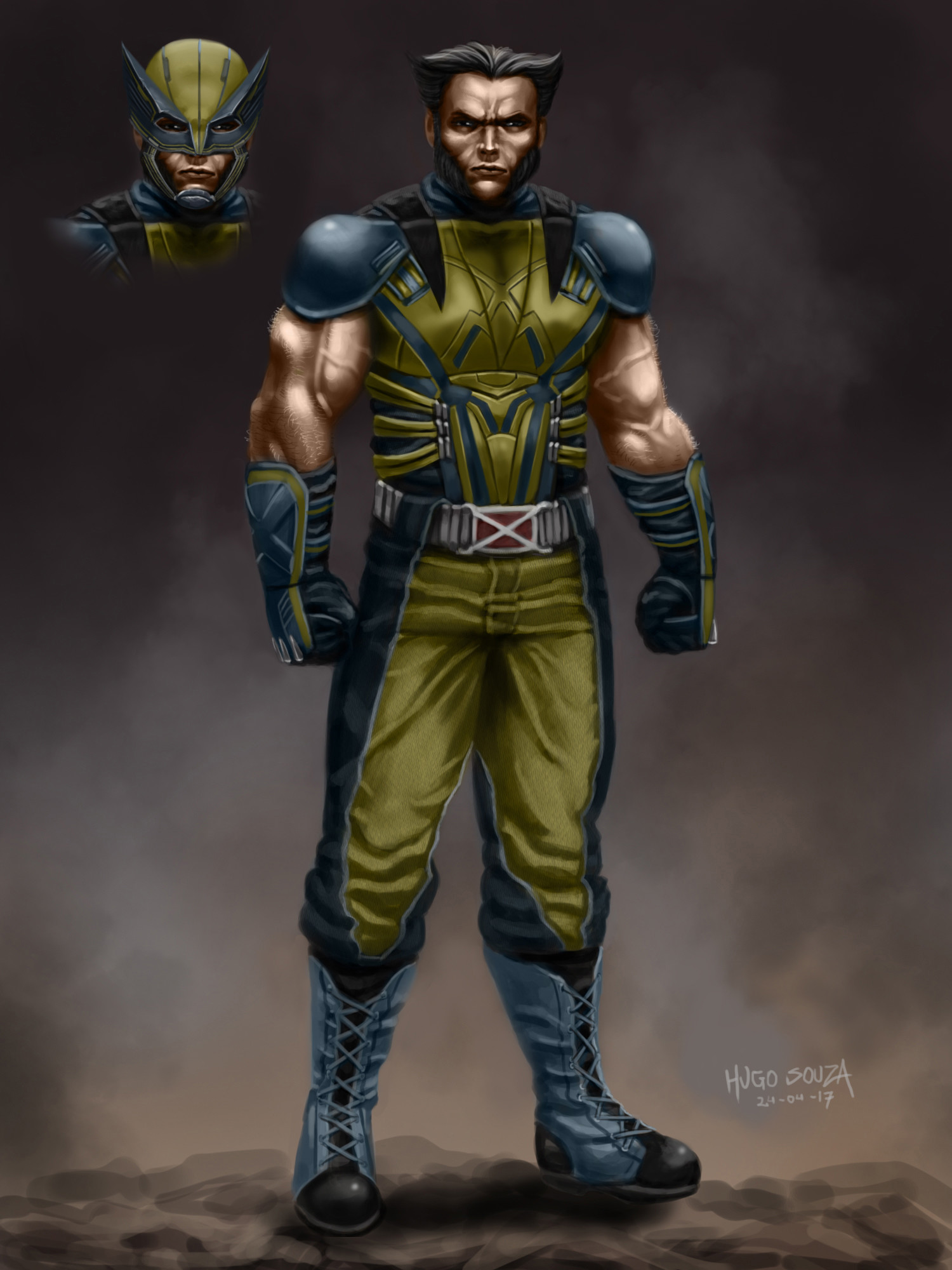 Artstation Wolverine Mcu Concept Art Fan Art Hugo Souza