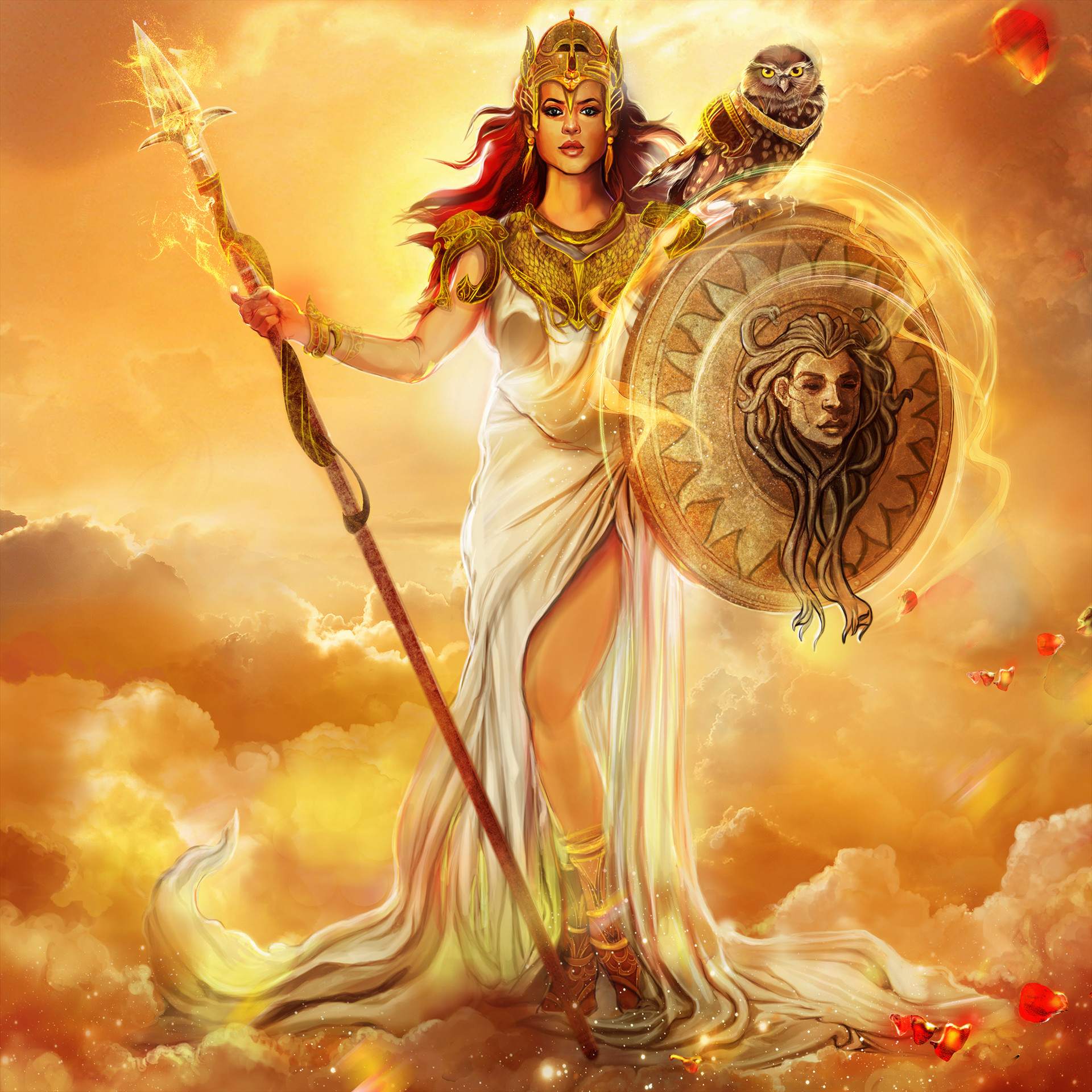 ATHENA GOD OF WAR STRATEGY – Greek Mythology