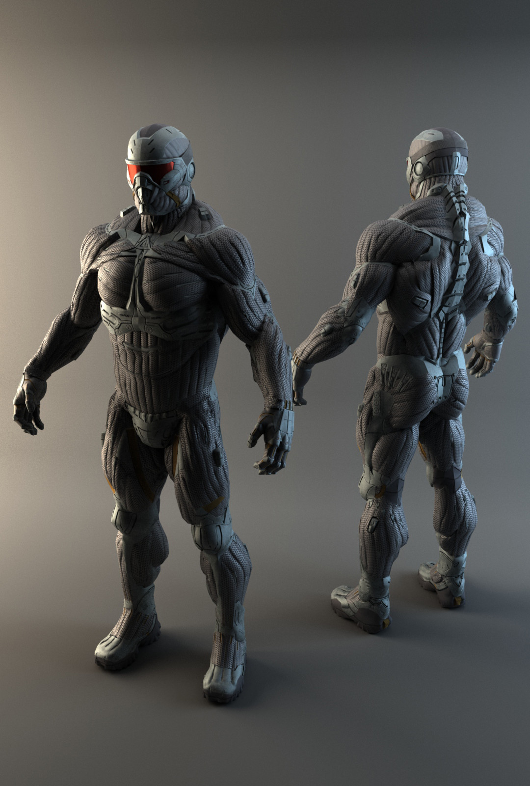 Artstation Crysis Nanosuit James Stark