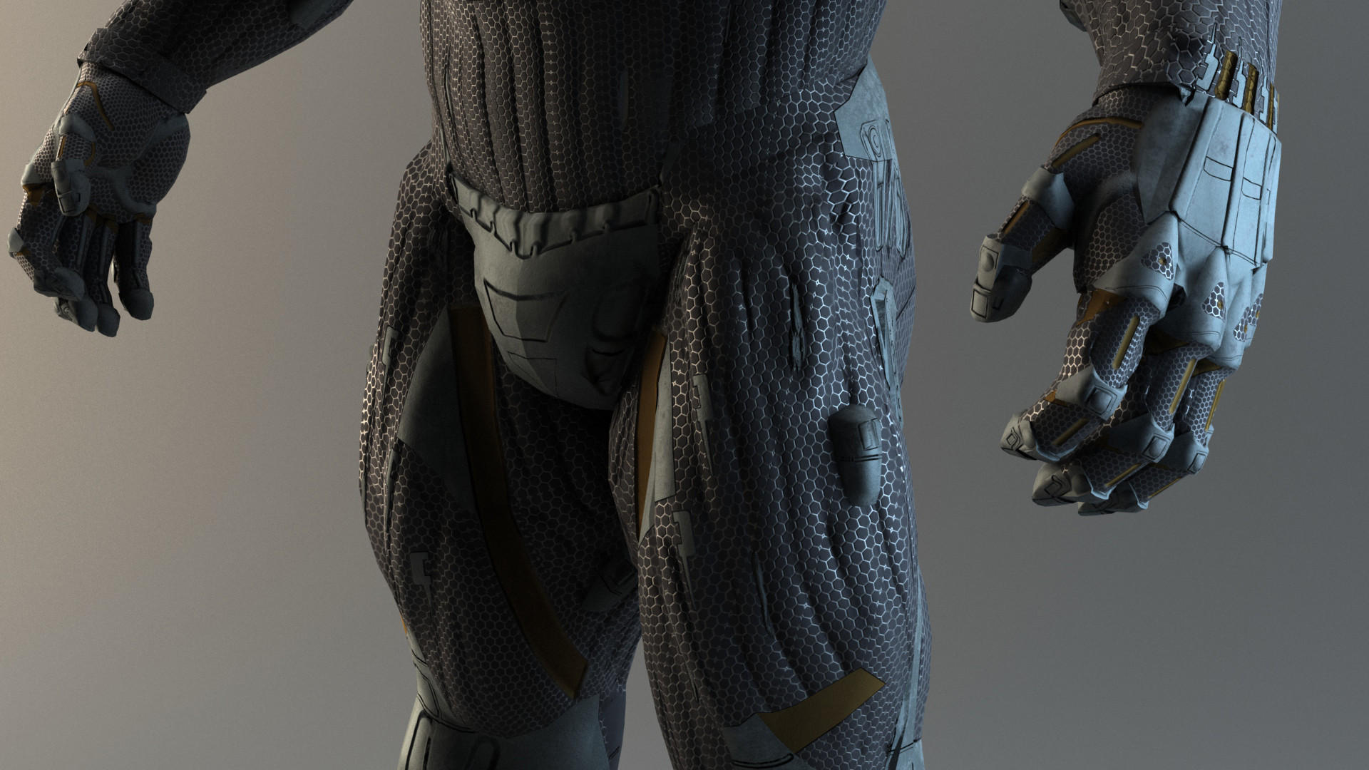 Artstation Crysis Nanosuit James Stark