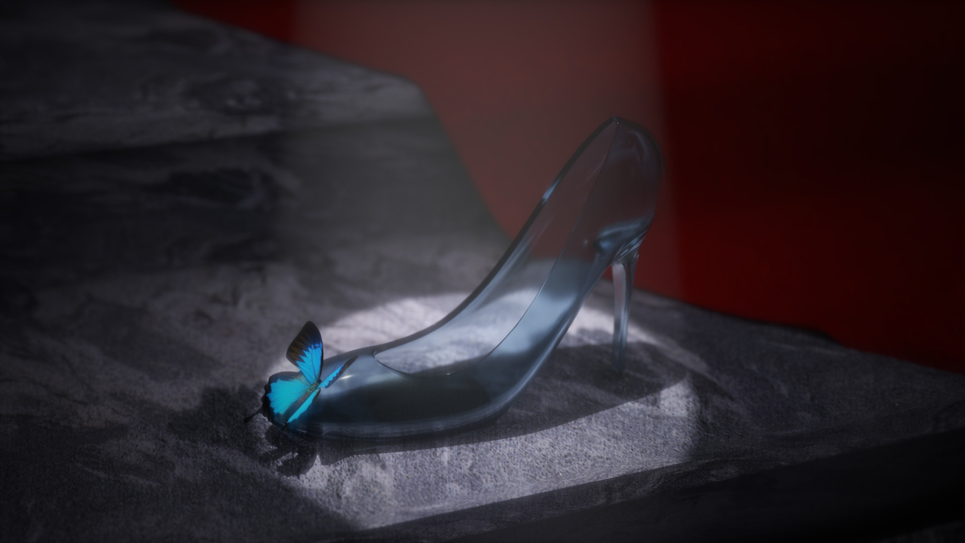 Cinderella Glass Slippers, glass heels HD wallpaper