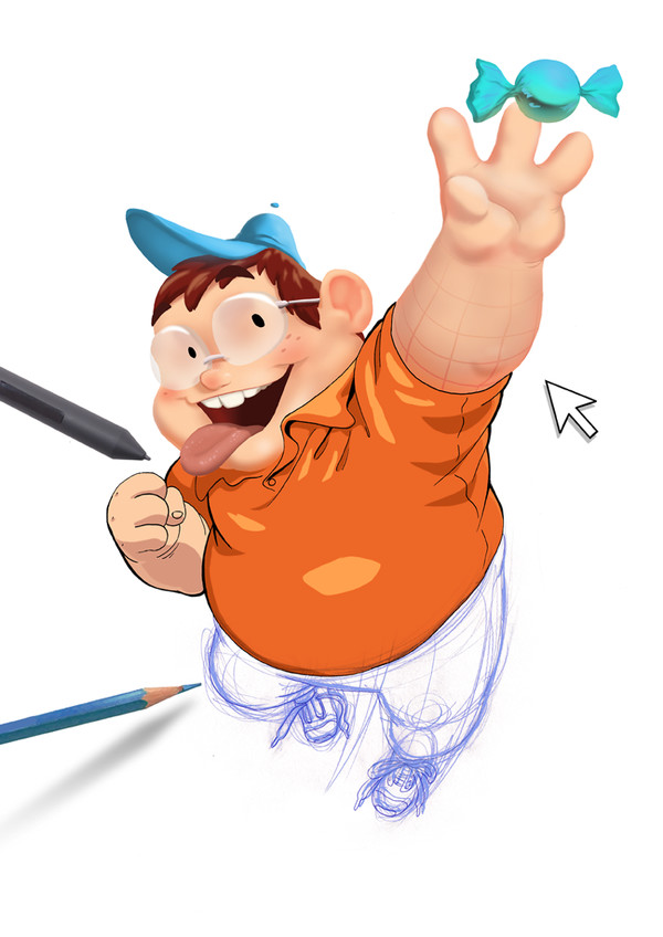 Artstation Animare Mascot Kaleo Mendes