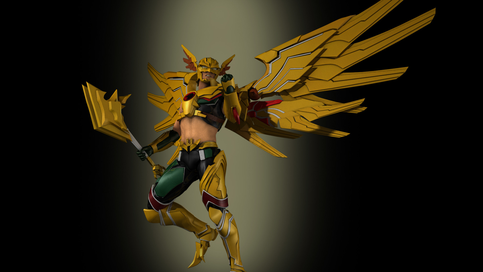 Play arts kai hawkman on sale