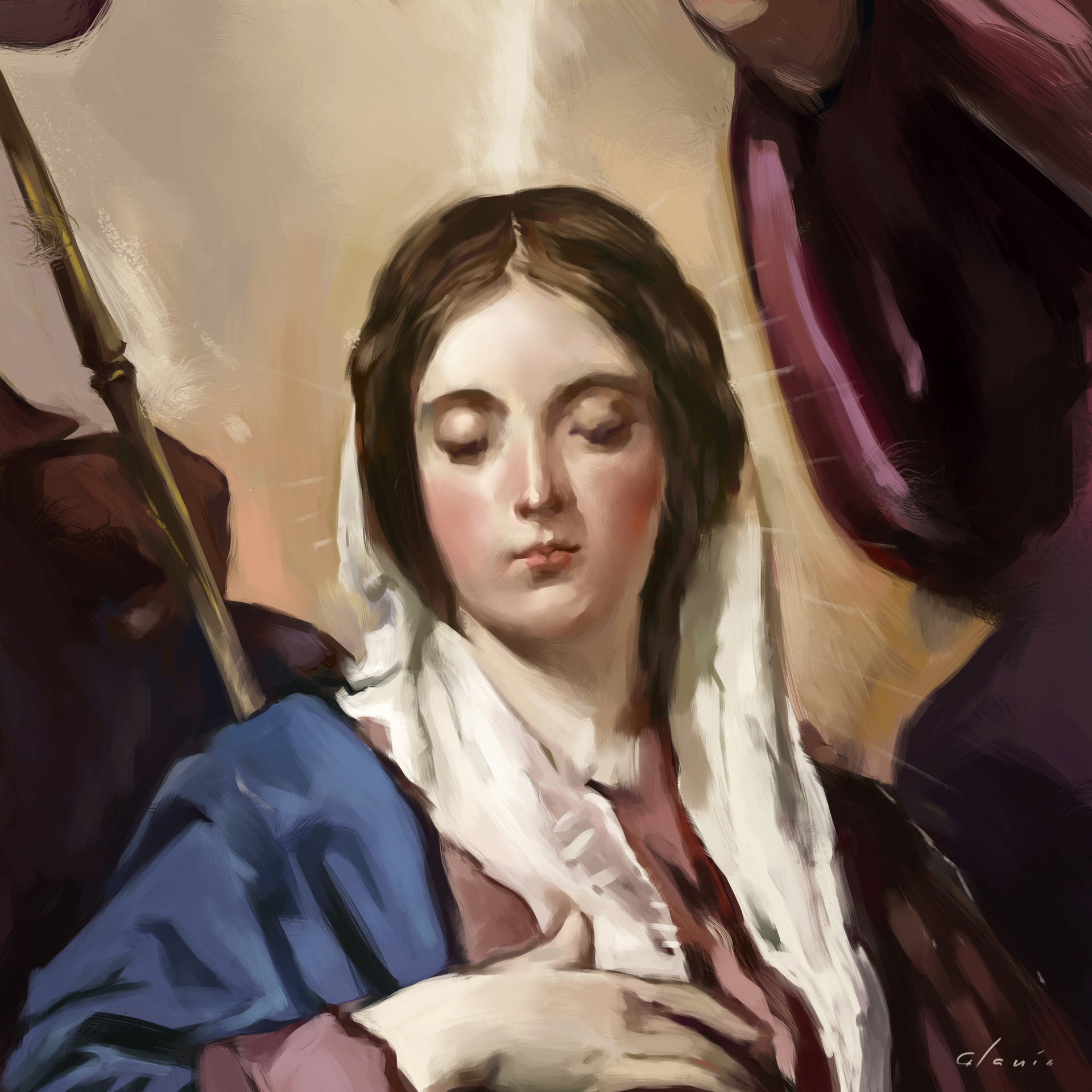 ArtStation - Virgin Mary Velázquez