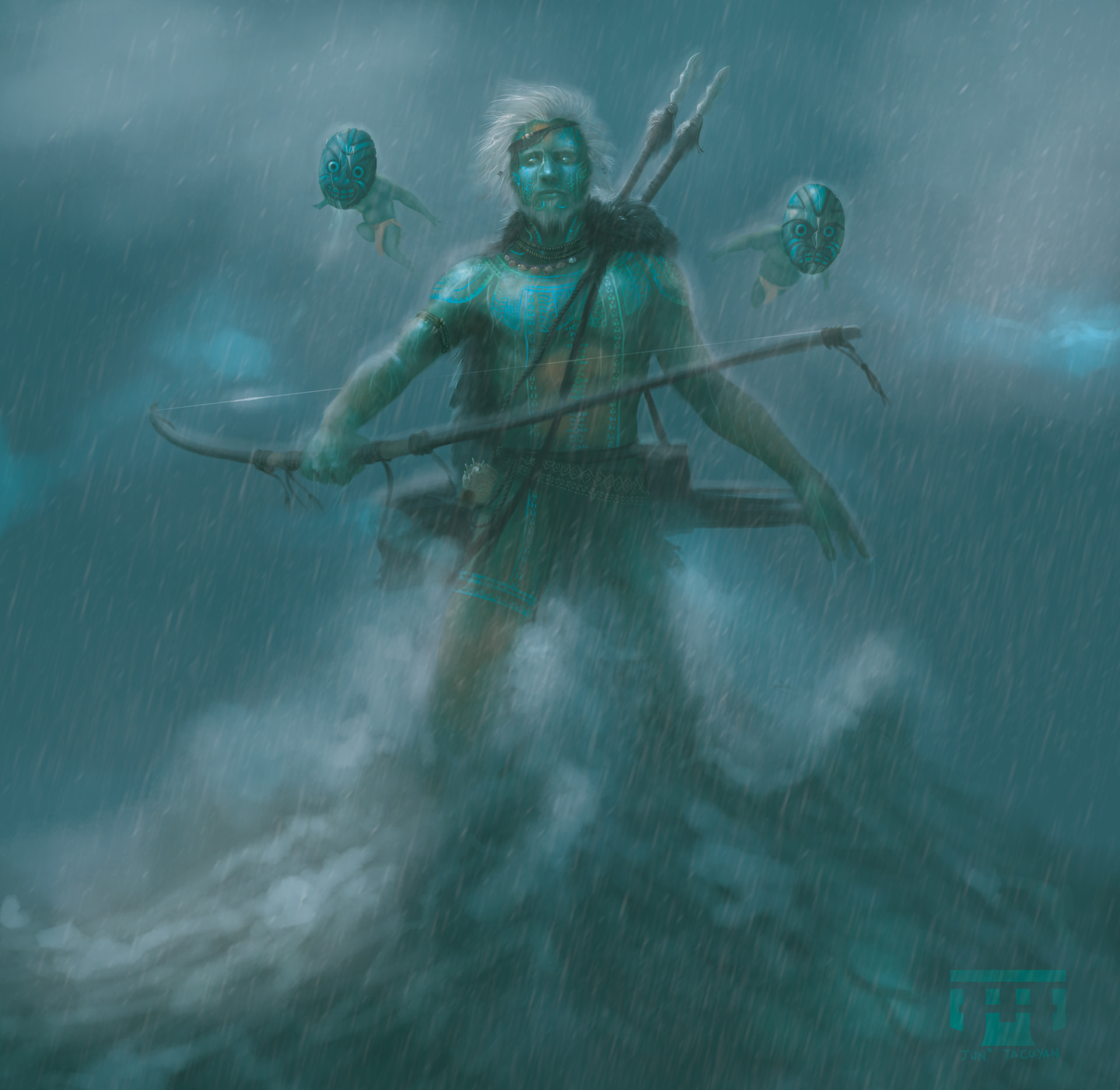 Jun² Tacuyan - GOD OF SEA AND HUNTERS, AMANIKABLE
