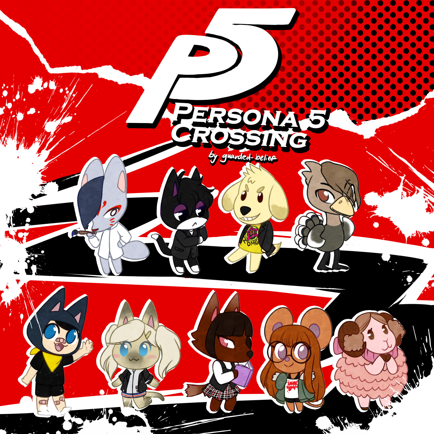 ArtStation - persona 5 animal crossing designs artstation-persona-5-animal-crossing-designs