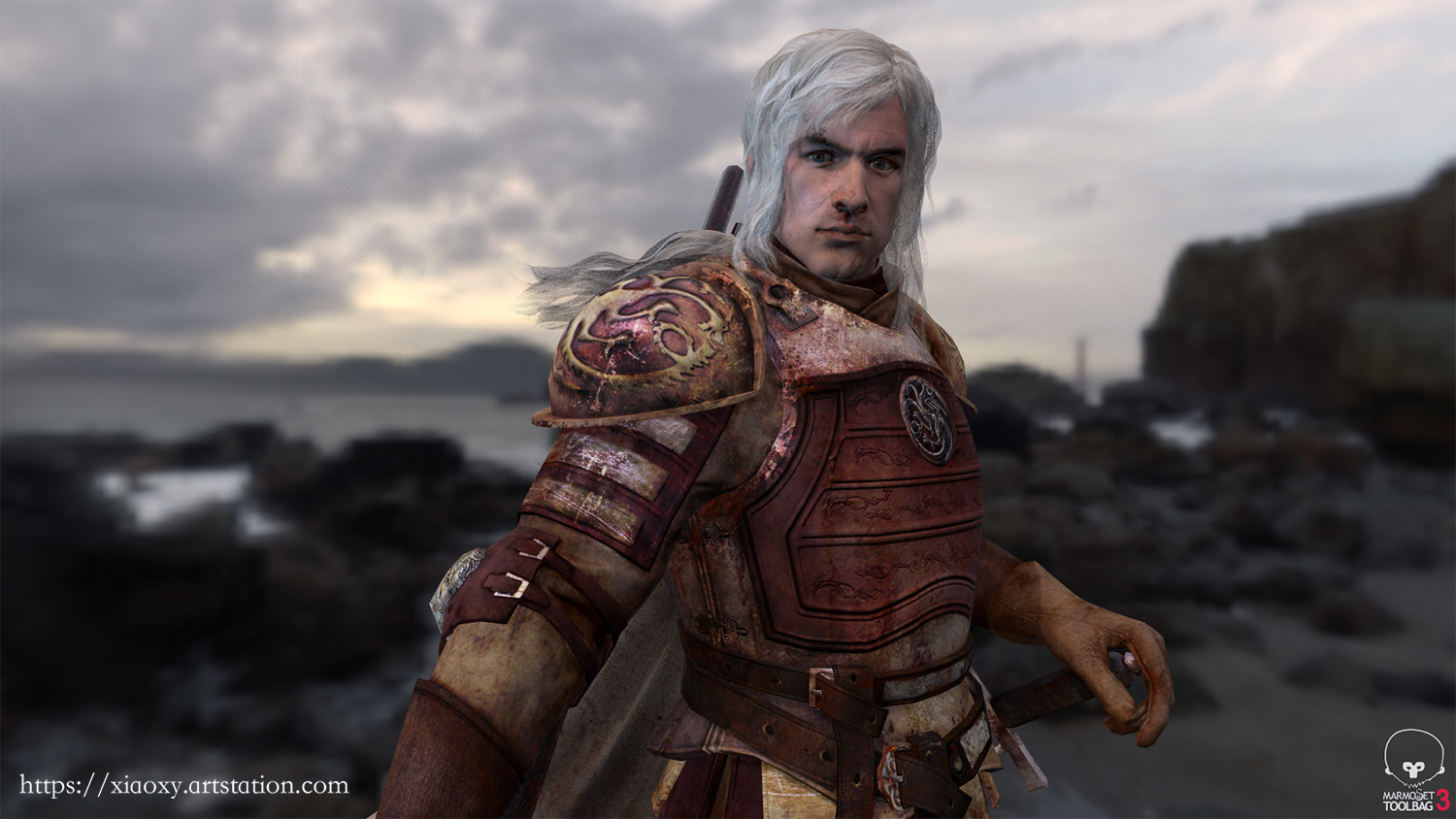 Xiaoxiao Yu Rhaegar Targaryen S Last Battle 3d Modeling Martin's description of rhaegar targ. last battle 3d modeling