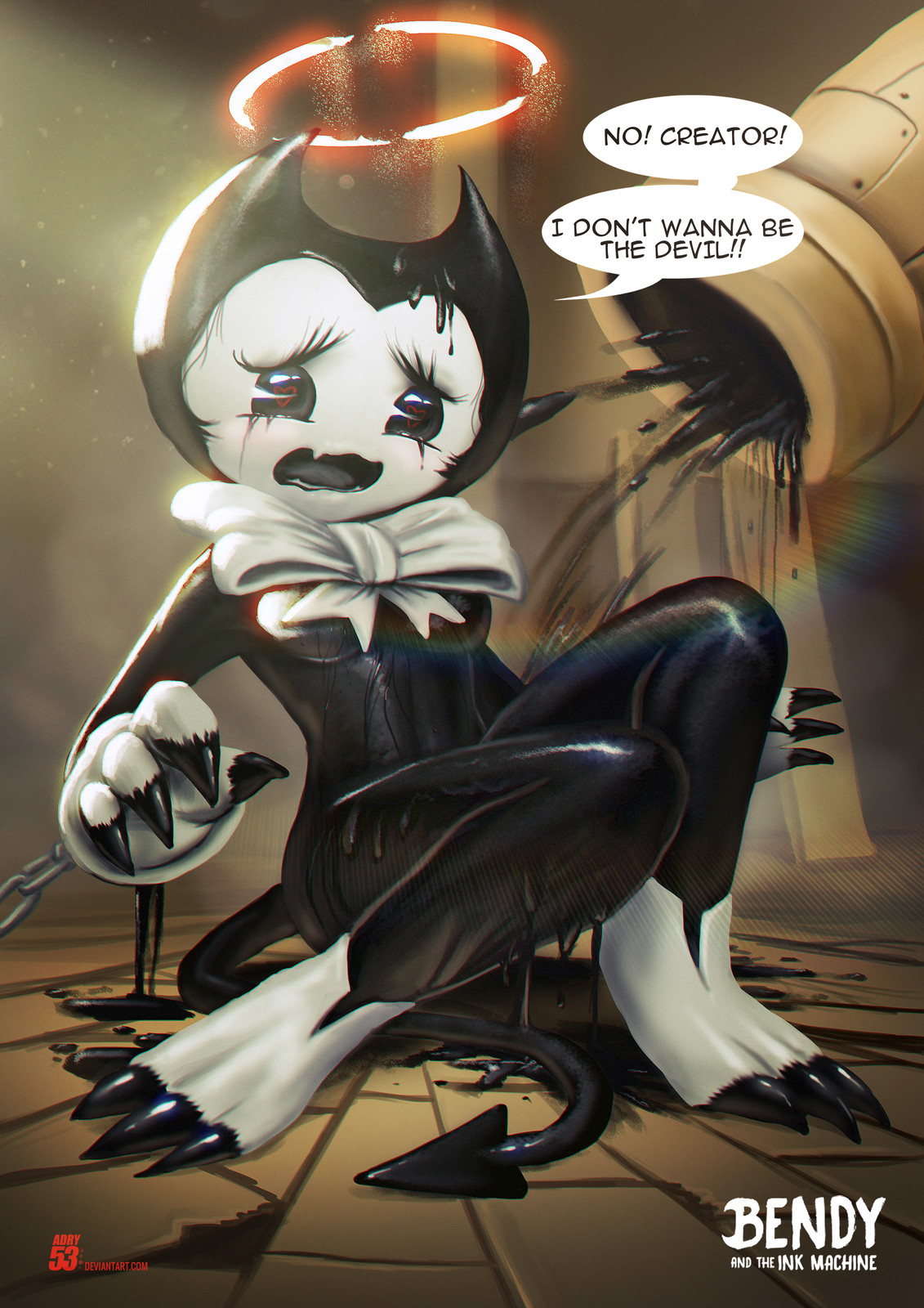 Bendy and The Ink Machine.
