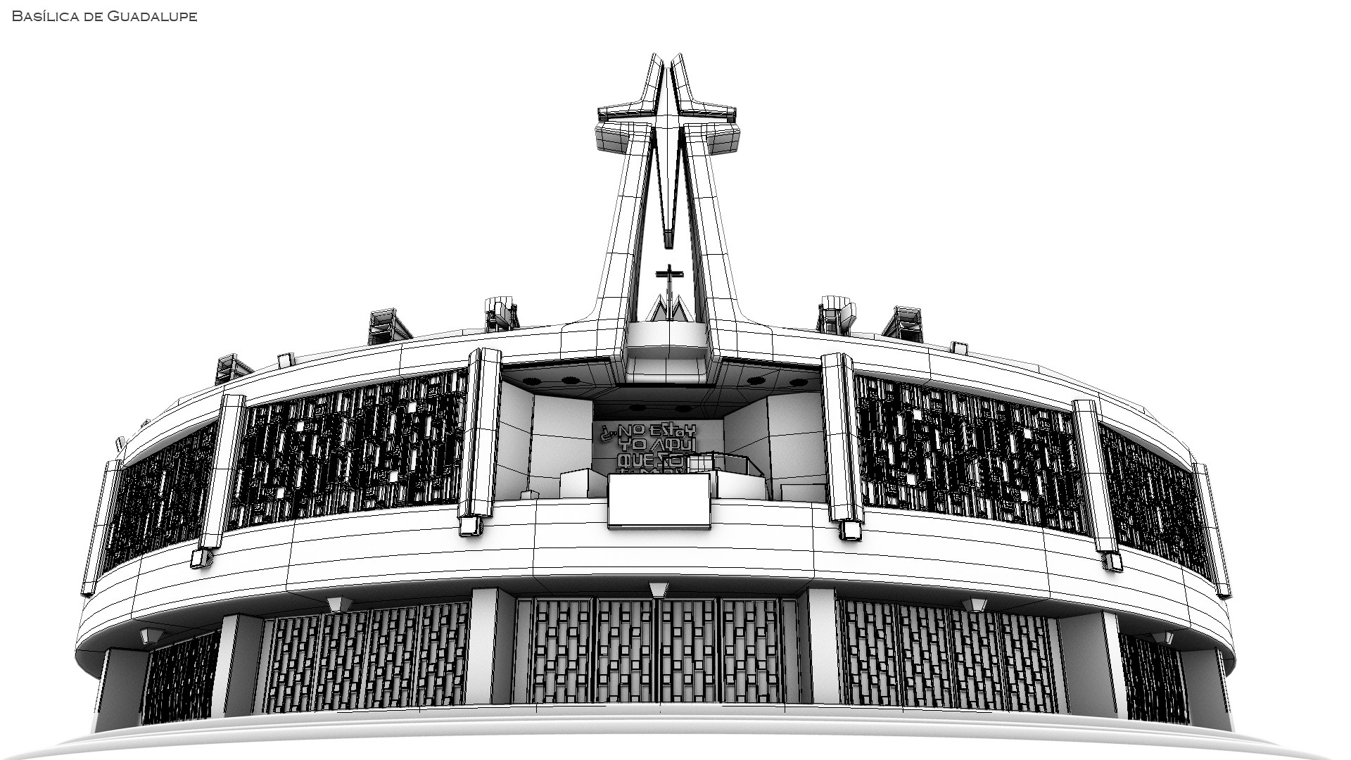 Artstation Basilica De Guadalupe Marco Diaz
