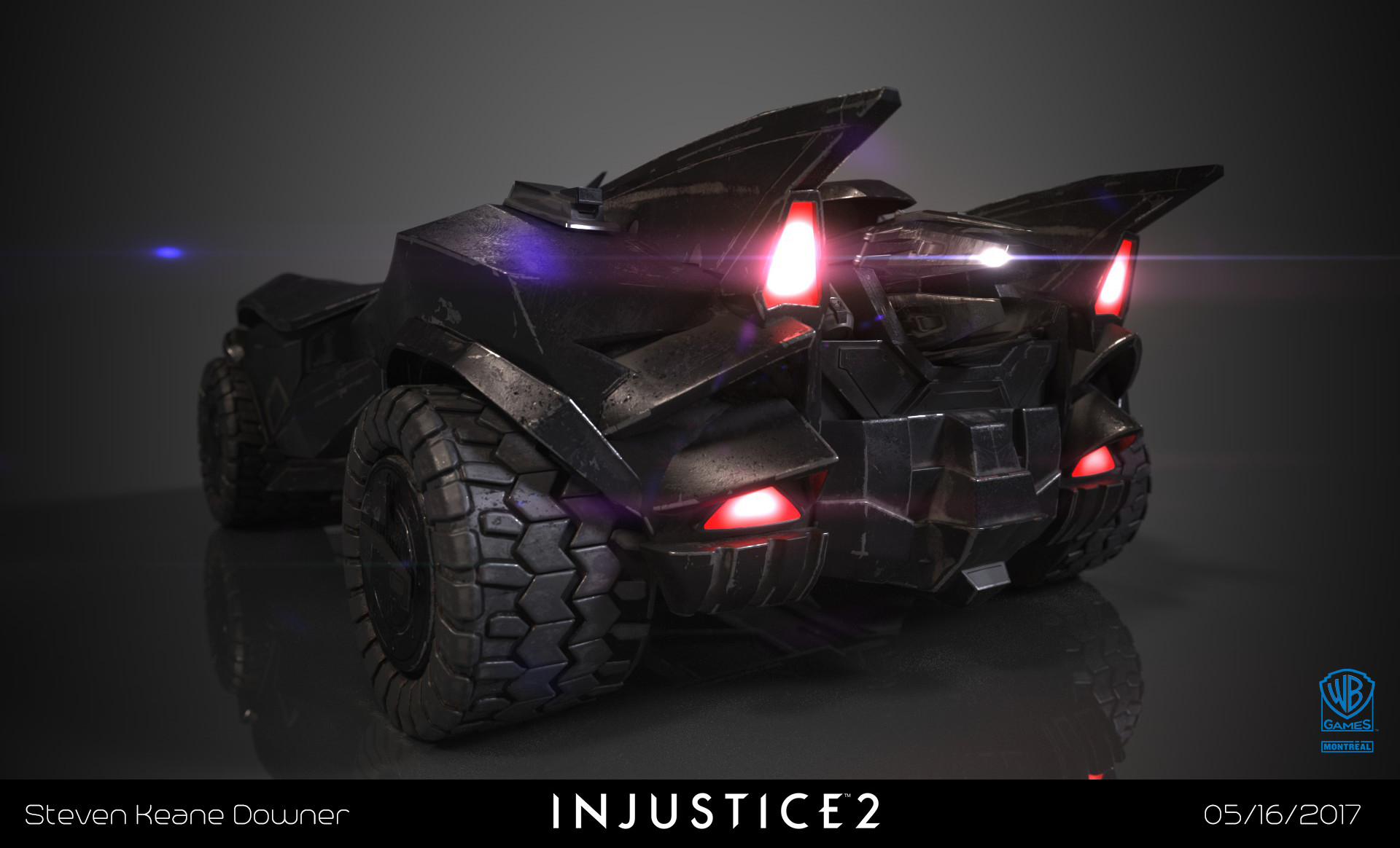 Steven Downer - Injustice 2 Batmobile (Cinematics)