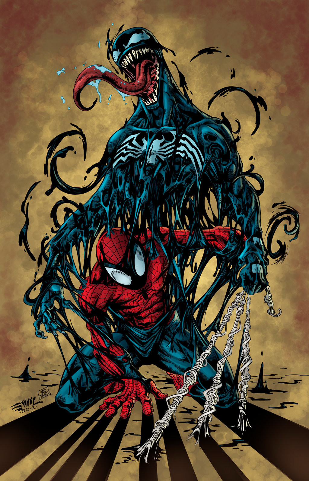 Spiderman Vs Venom Art Snakebit Art Studio Spiderman Vs Venom snakebit art studio spiderman vs venom