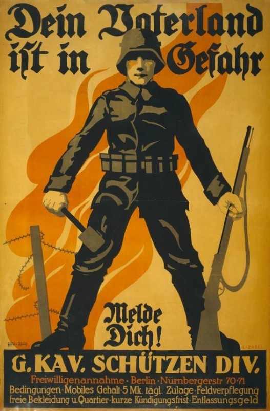 I world war poster reference.