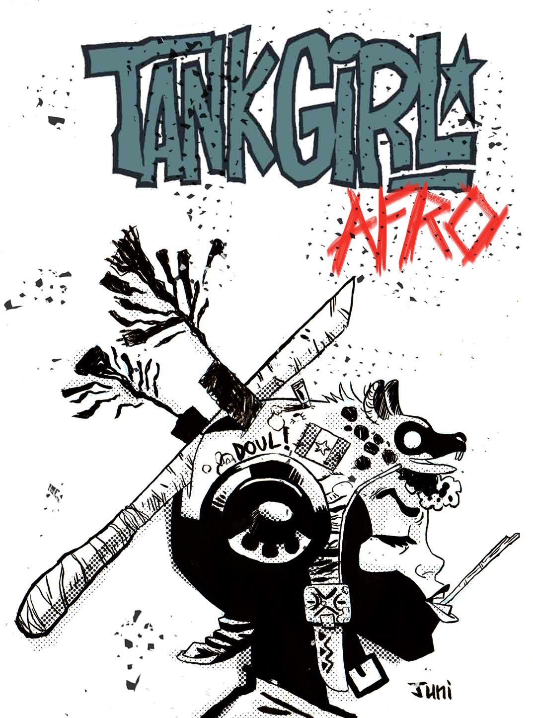 Afro Tank Girl variant