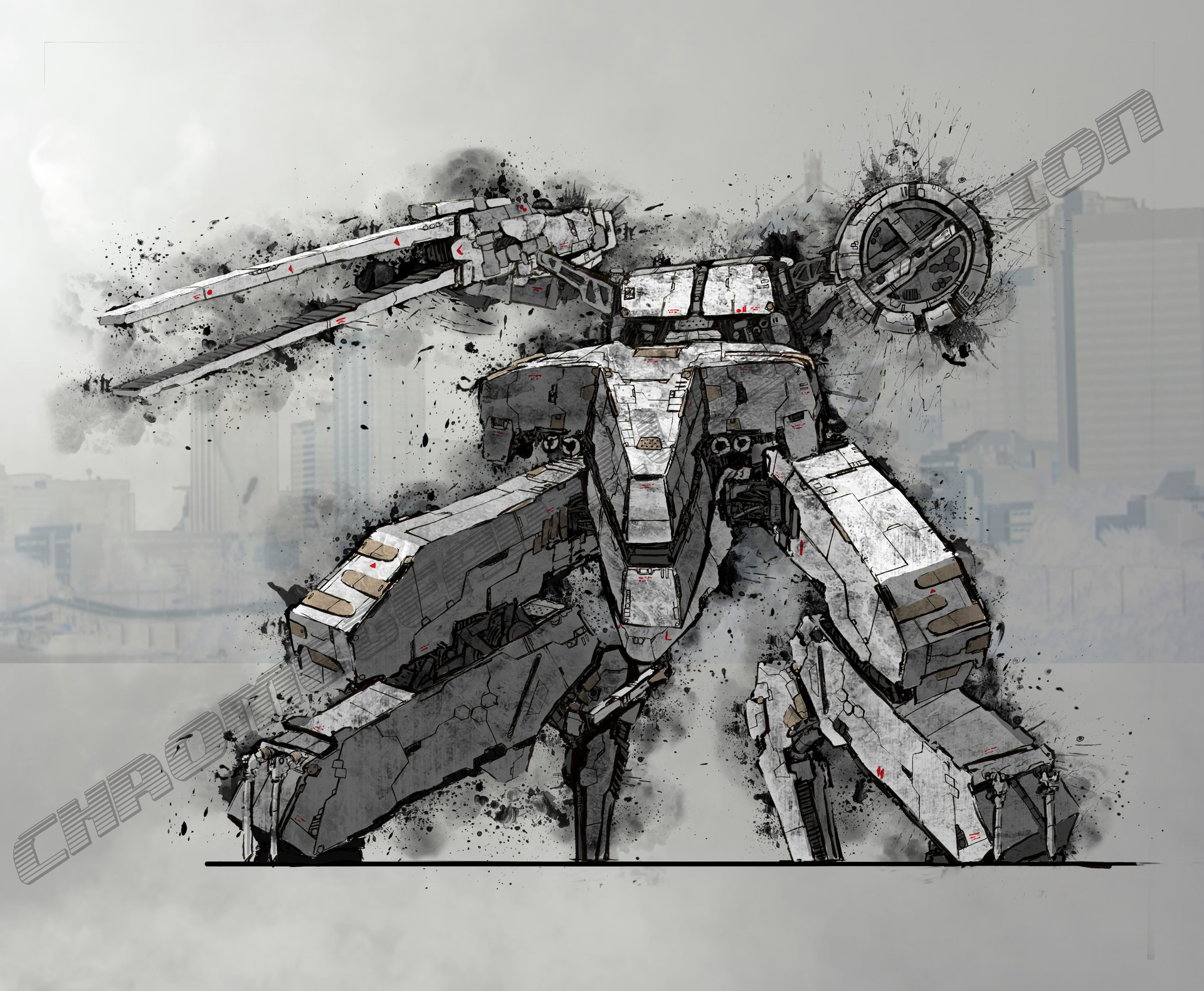 Artstation - Metal Gear Rex