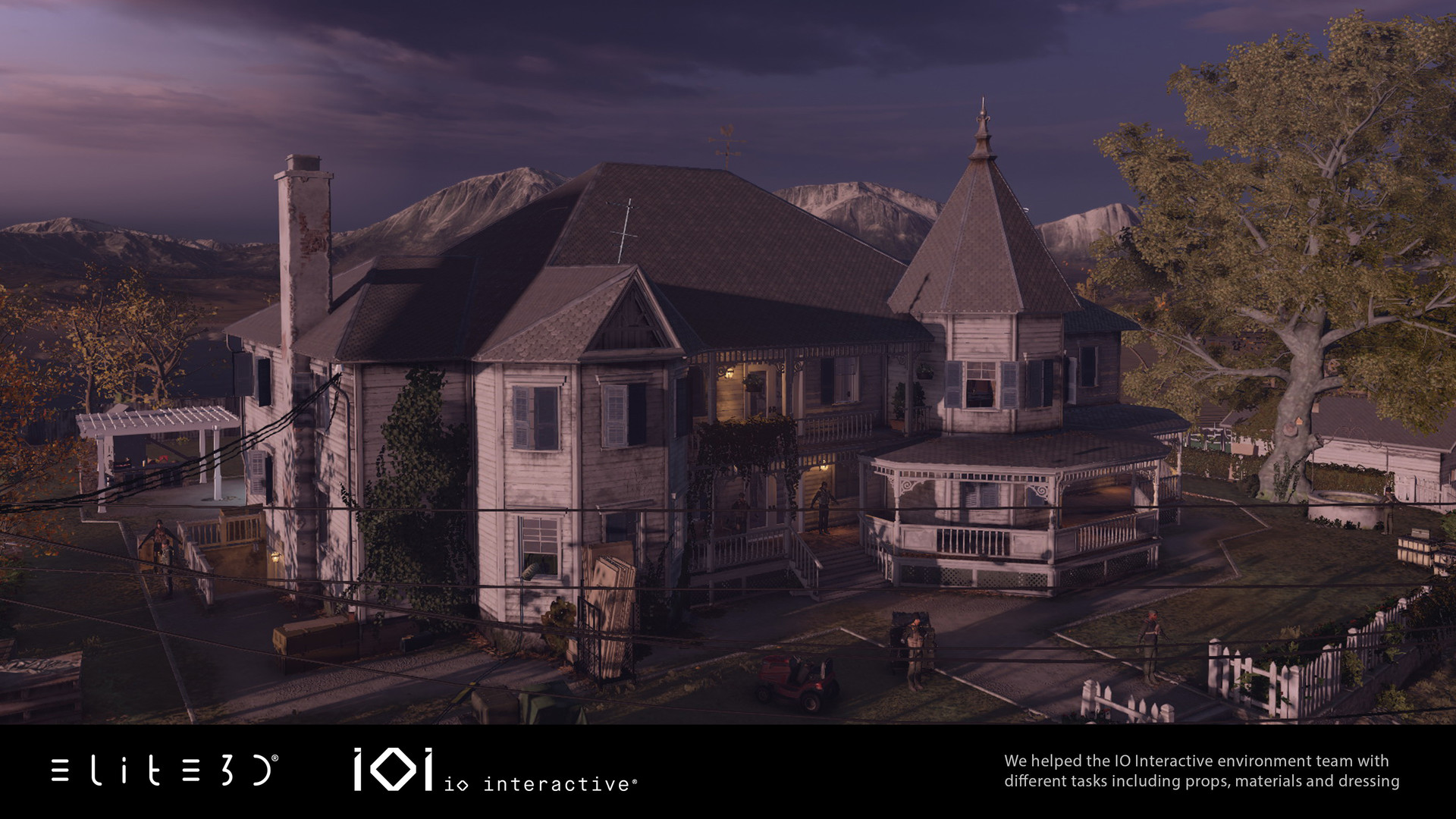 ArtStation Hitman Episode 5 Colorado (Outsourcing)