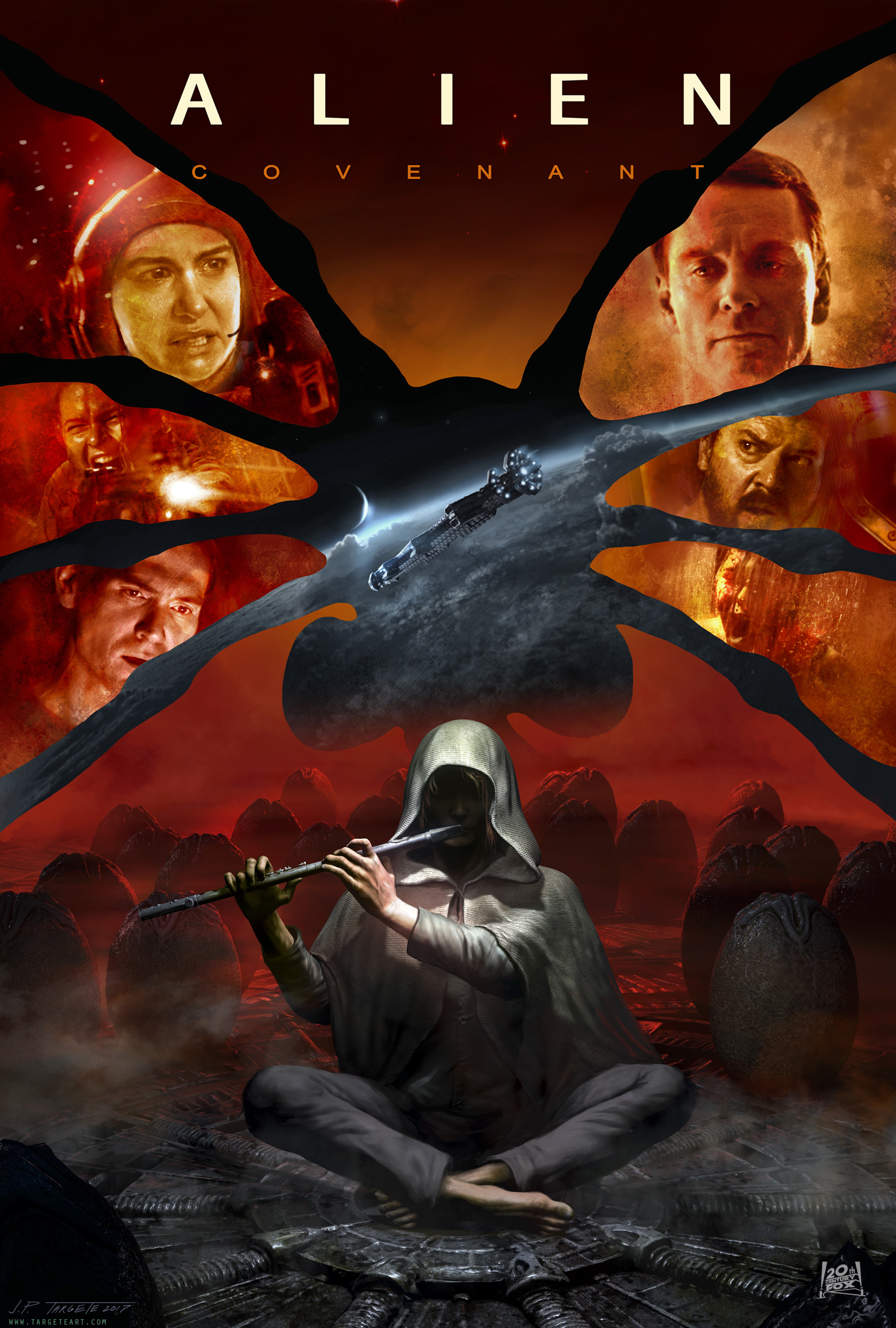 Artstation Alien Covenant Marketing Art Jp Targete