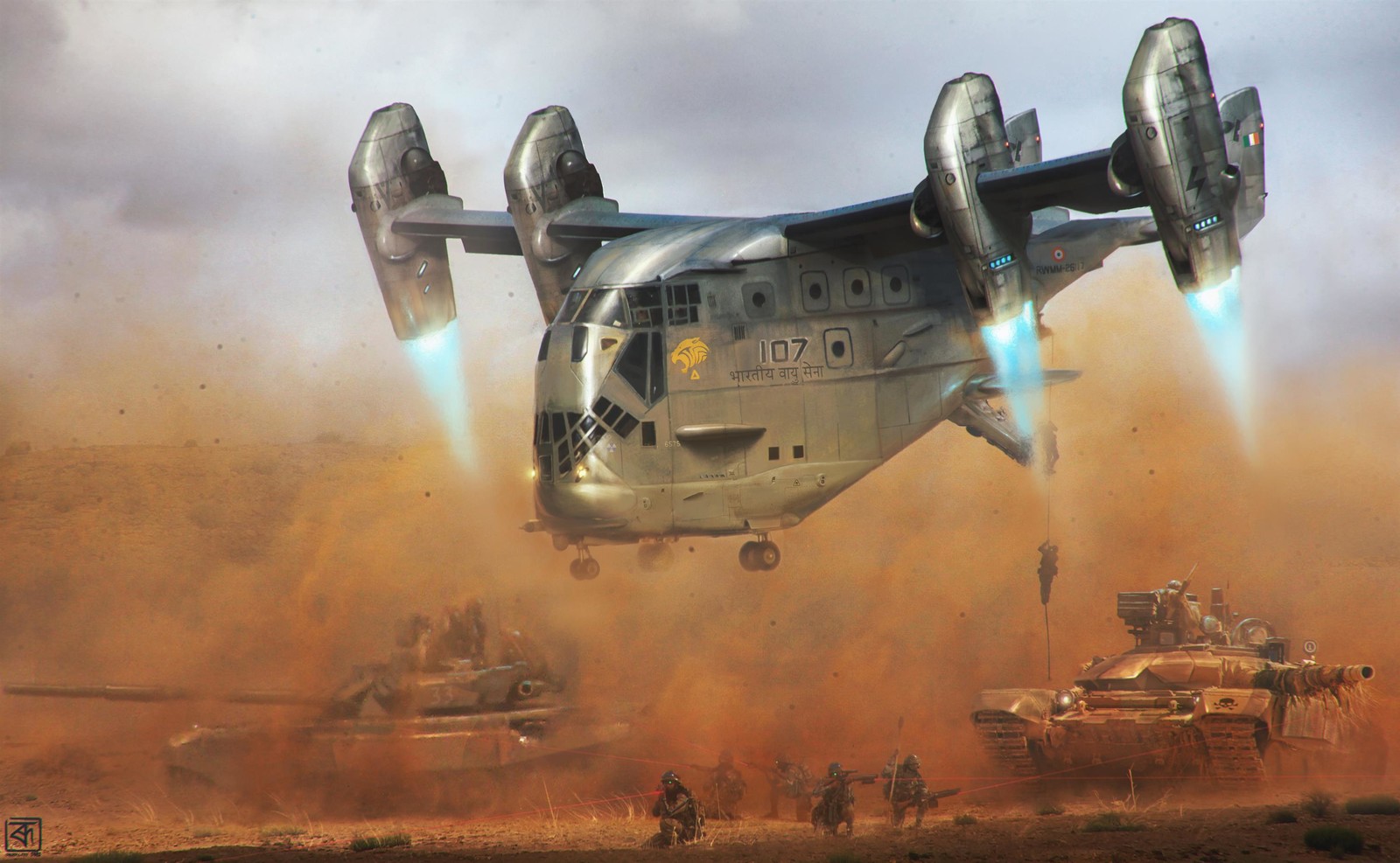 A Training Exercise Part 2 ! :Flying Beasts of Bharat 2044-The Series