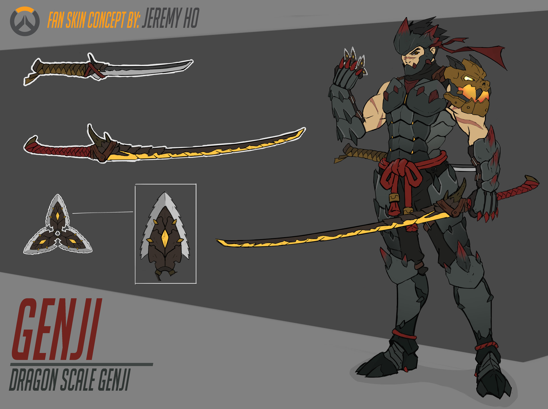 Genji Fan Made Skins Pictures to Pin on Pinterest - PinsDaddy