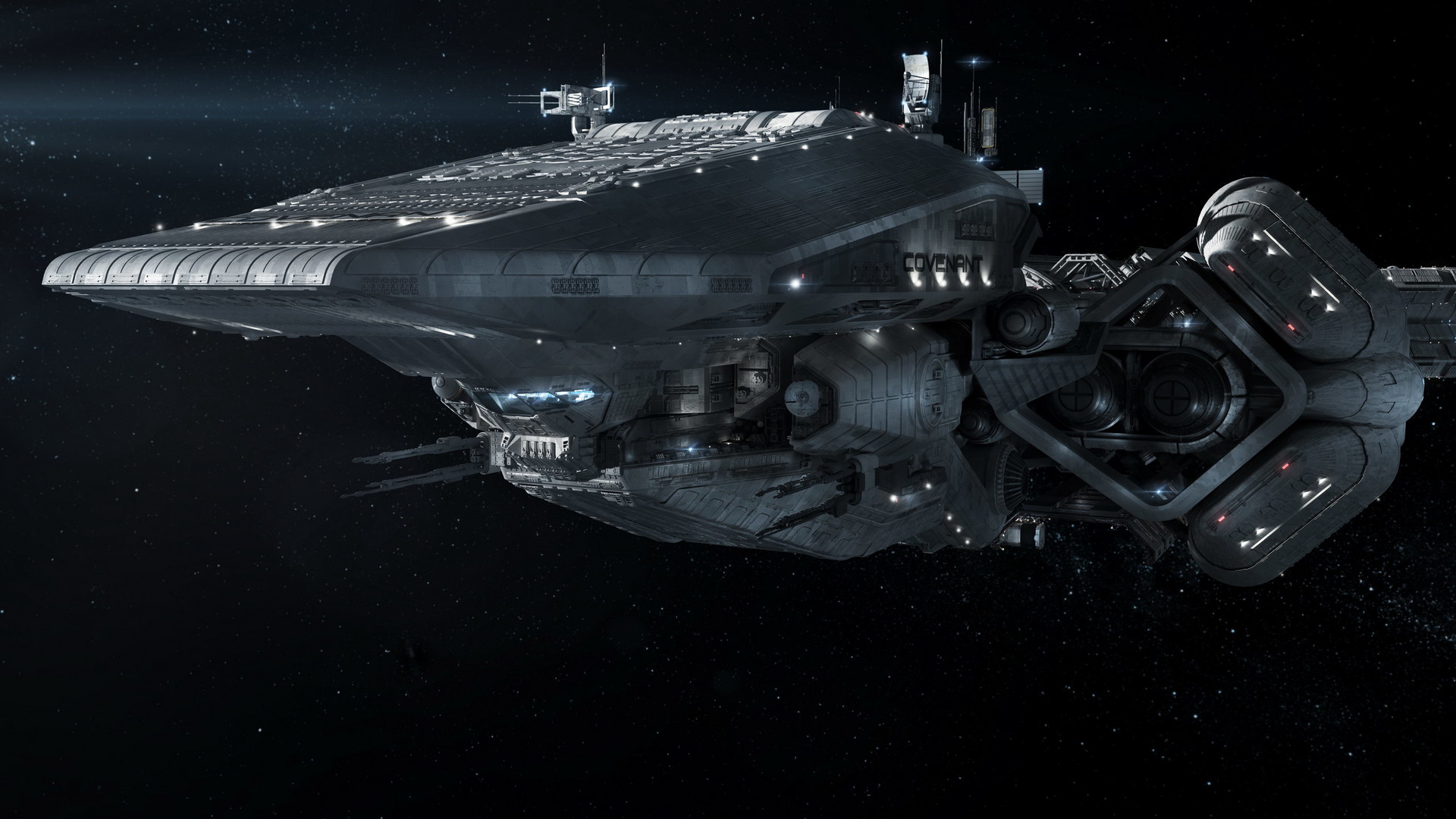 Artstation Alien Covenant Uscss Covenant Steve Burg