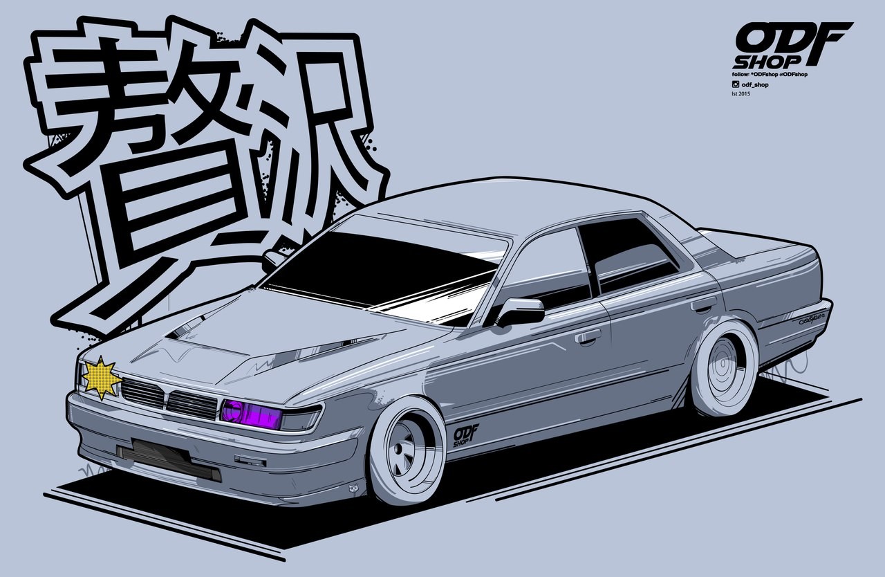 Nissan laurel c33 рисунок