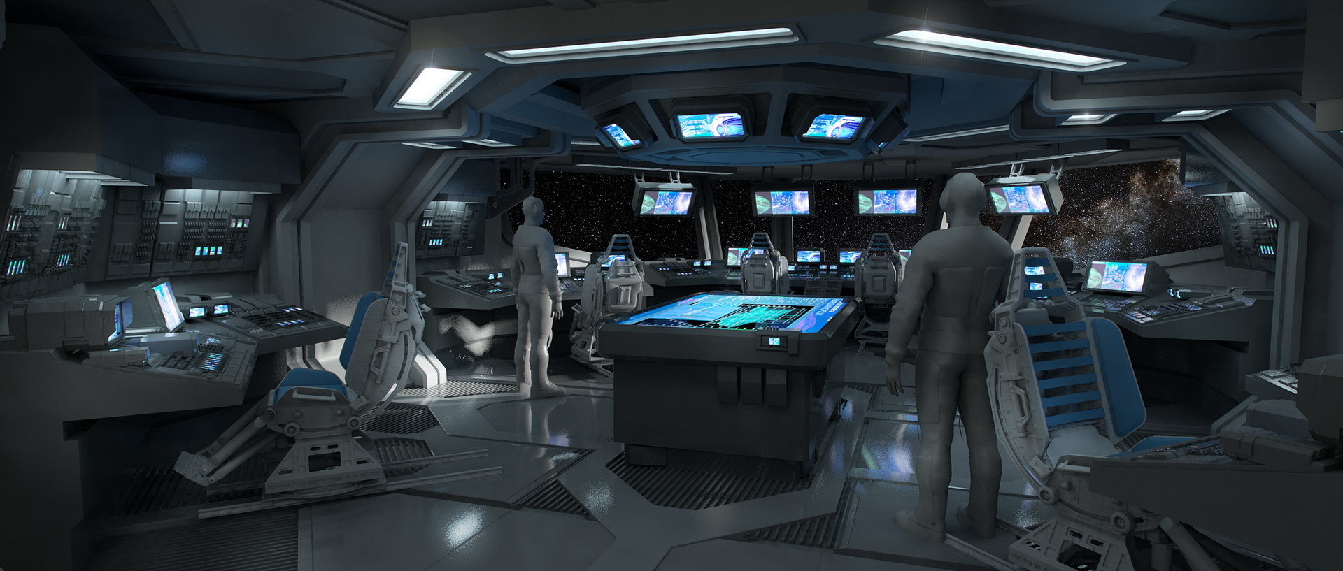 Artstation Alien Covenant Ship Interiors Steve Burg