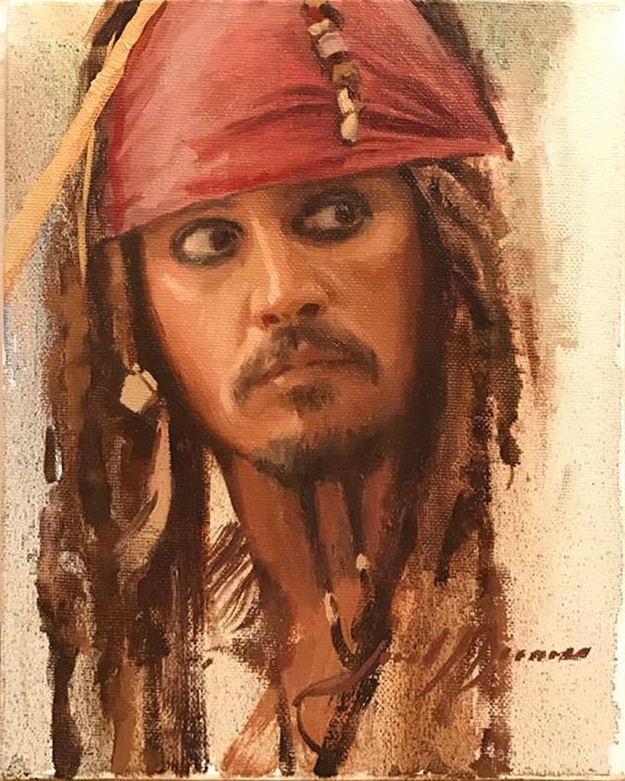 Artstation Captain Jack Sparrow Study Jared Barnes