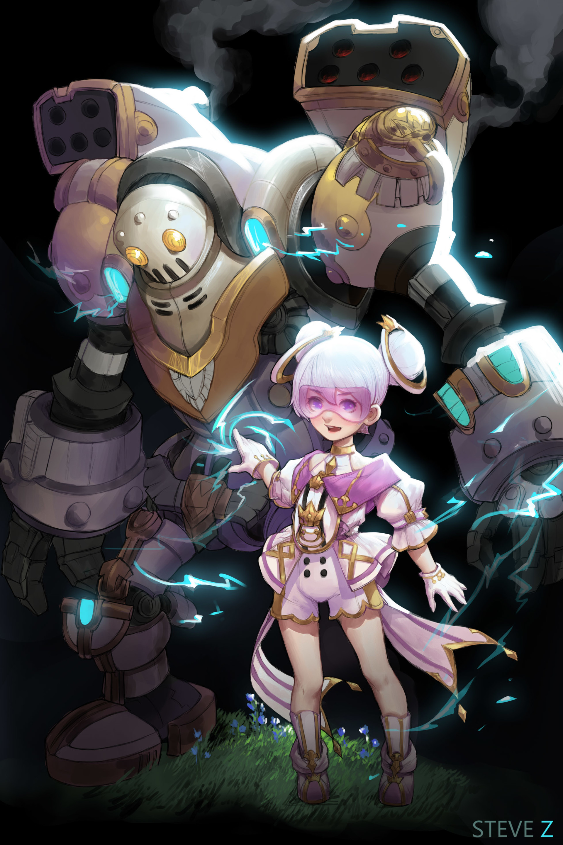 Artstation Ray Mechanic Steve Zheng
