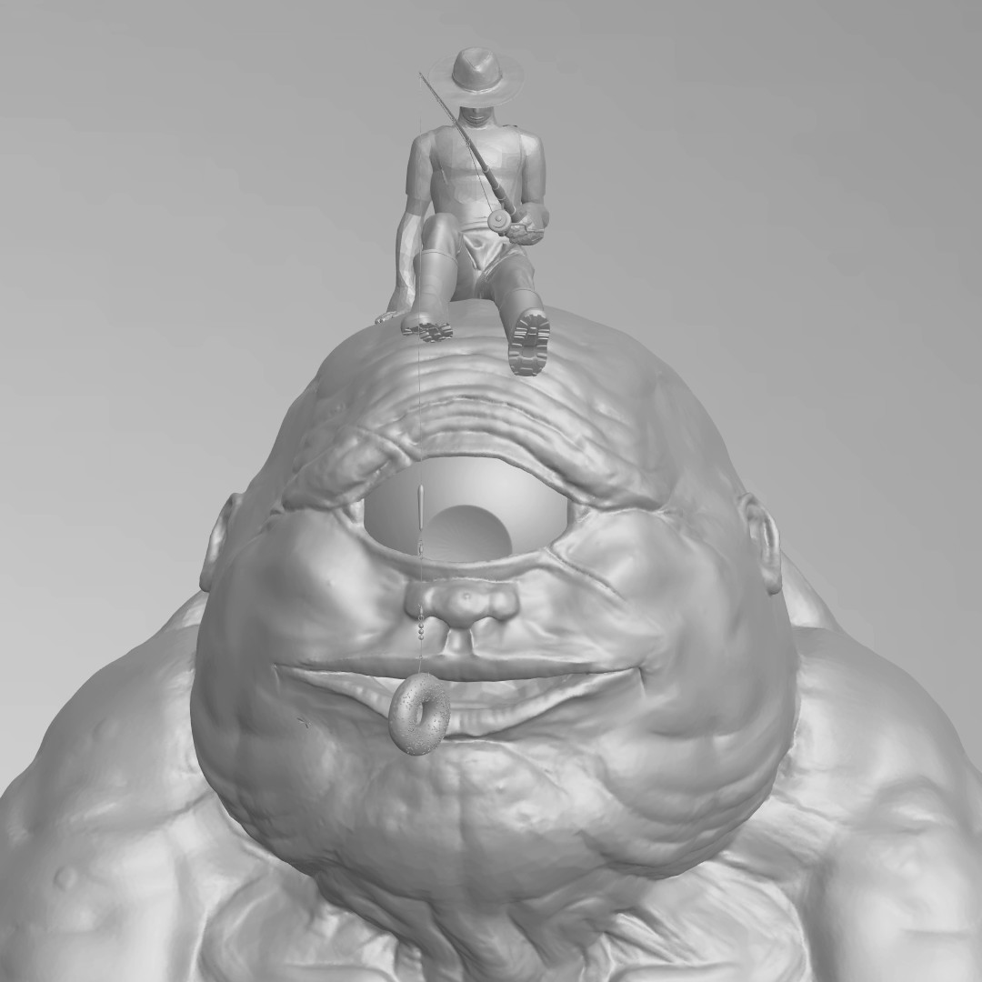 clay render