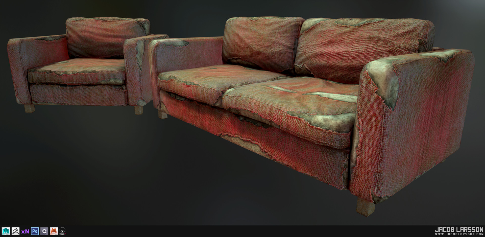 wasteland style sofa