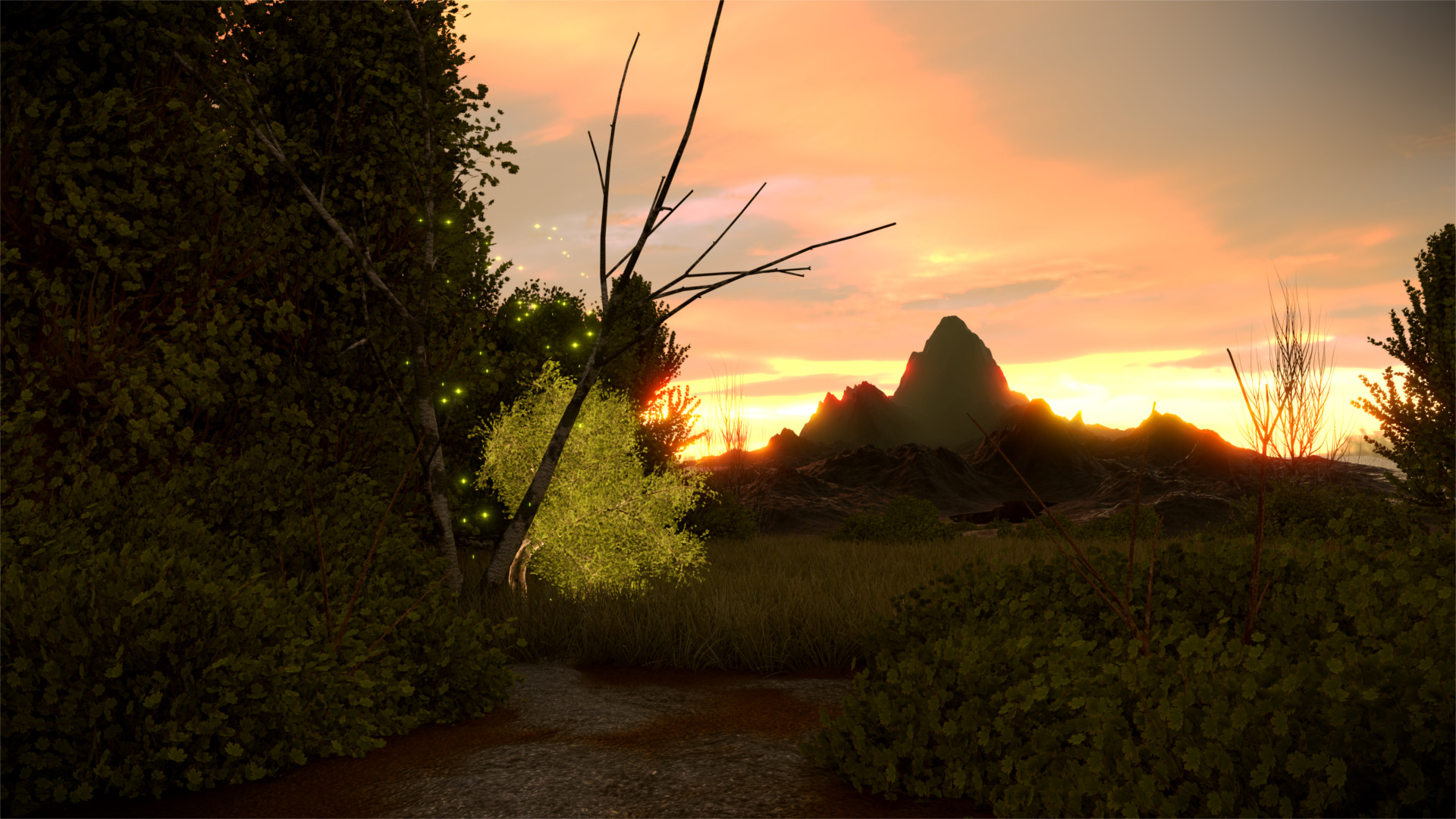 Artstation Bob Ross Wilderness Day Remake Jeremiah Semanko