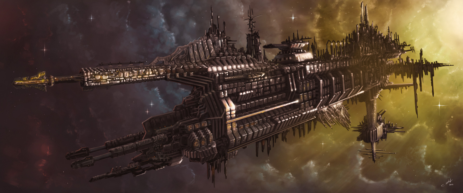 ArtStation - Epic Spaceship