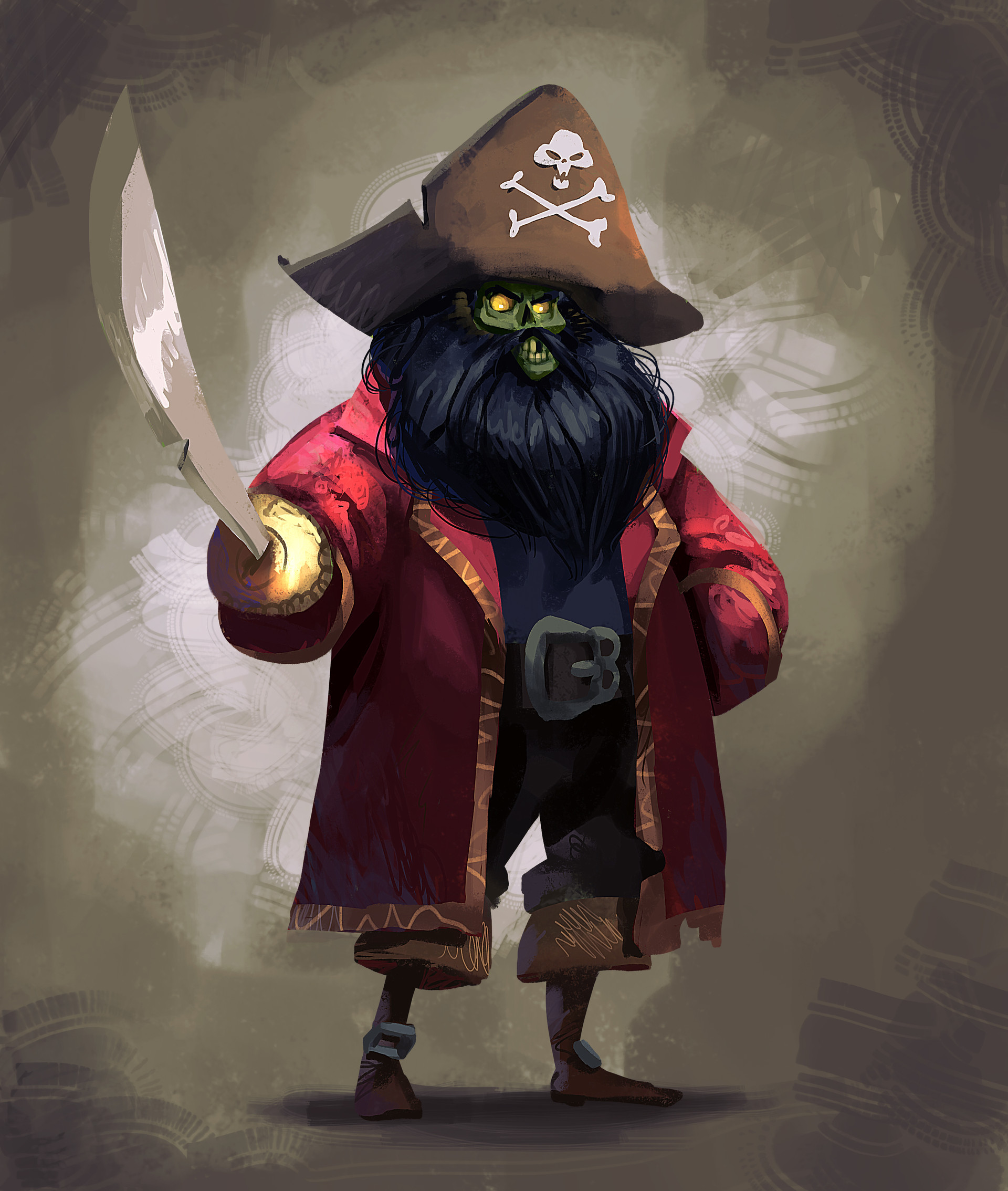 ArtStation Lechuck fan art