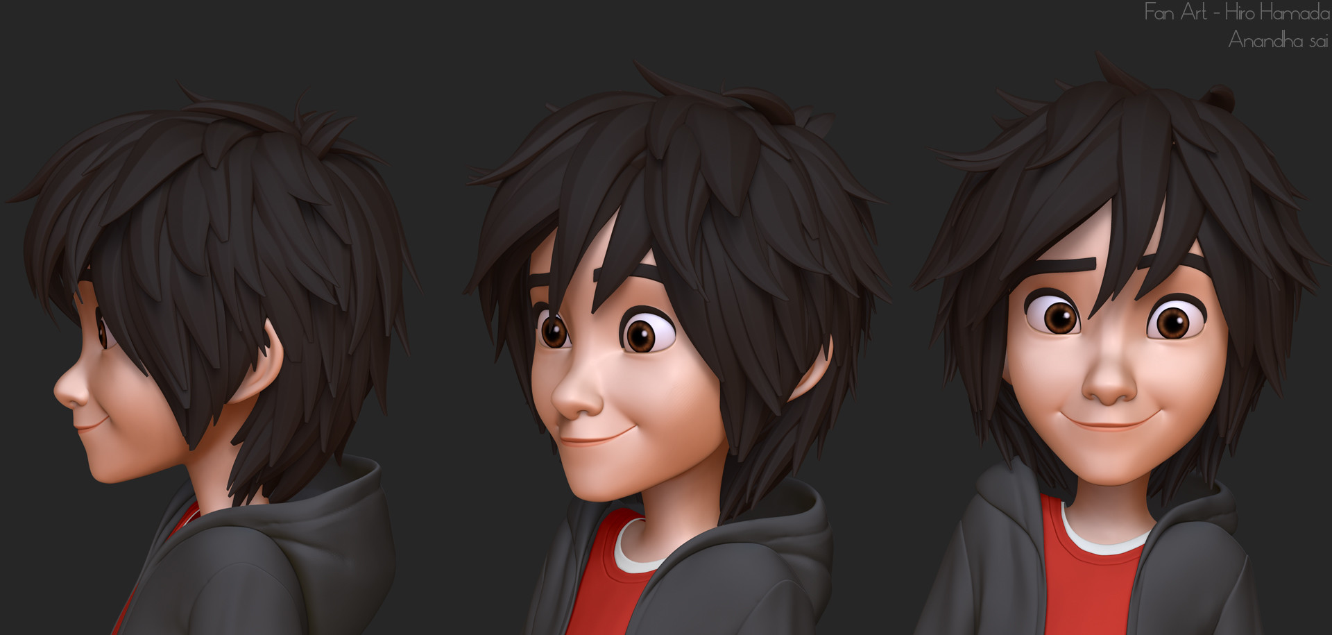 Anandhasai Sivalingan - Fan Art - Hiro Hamada