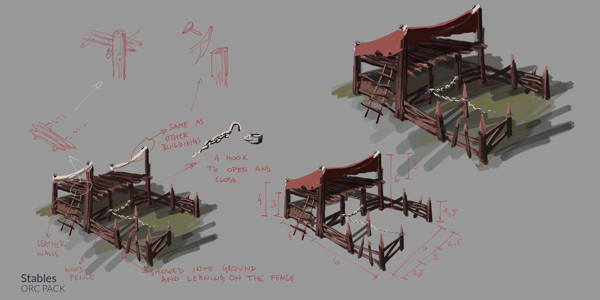 Trello] Wood Barricade concept art : r/playrust