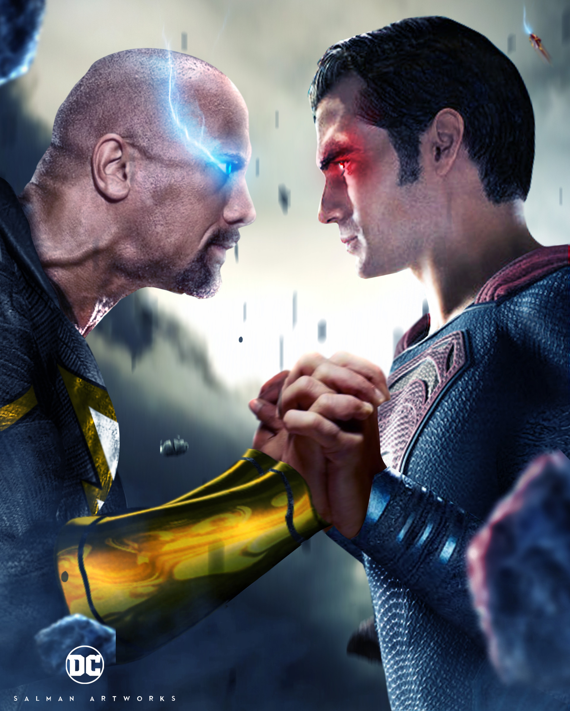 Salman A Al Mohammadi - Black Adam vs Shazam / Superman